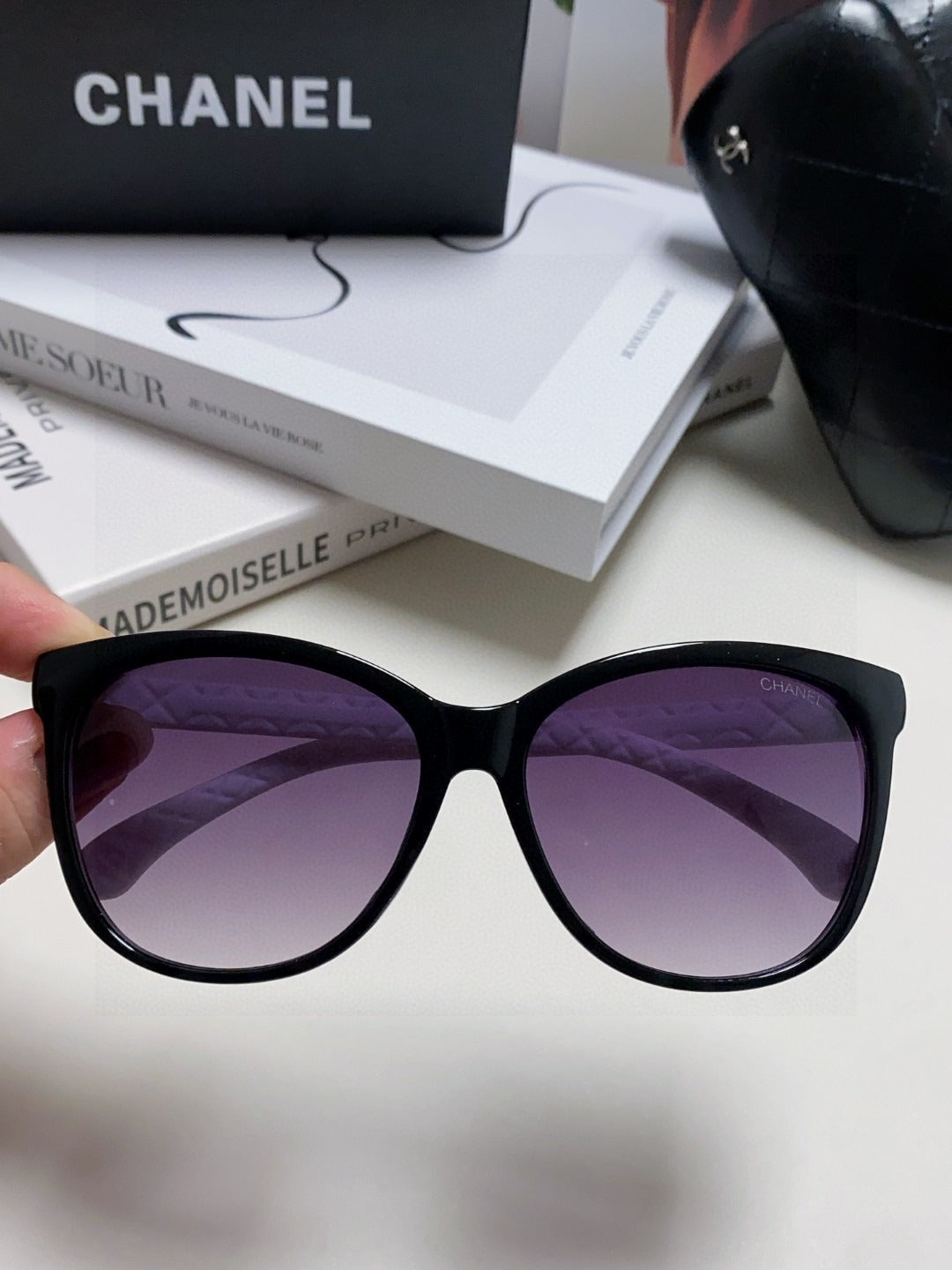 Chanel Logo Sunglasses
