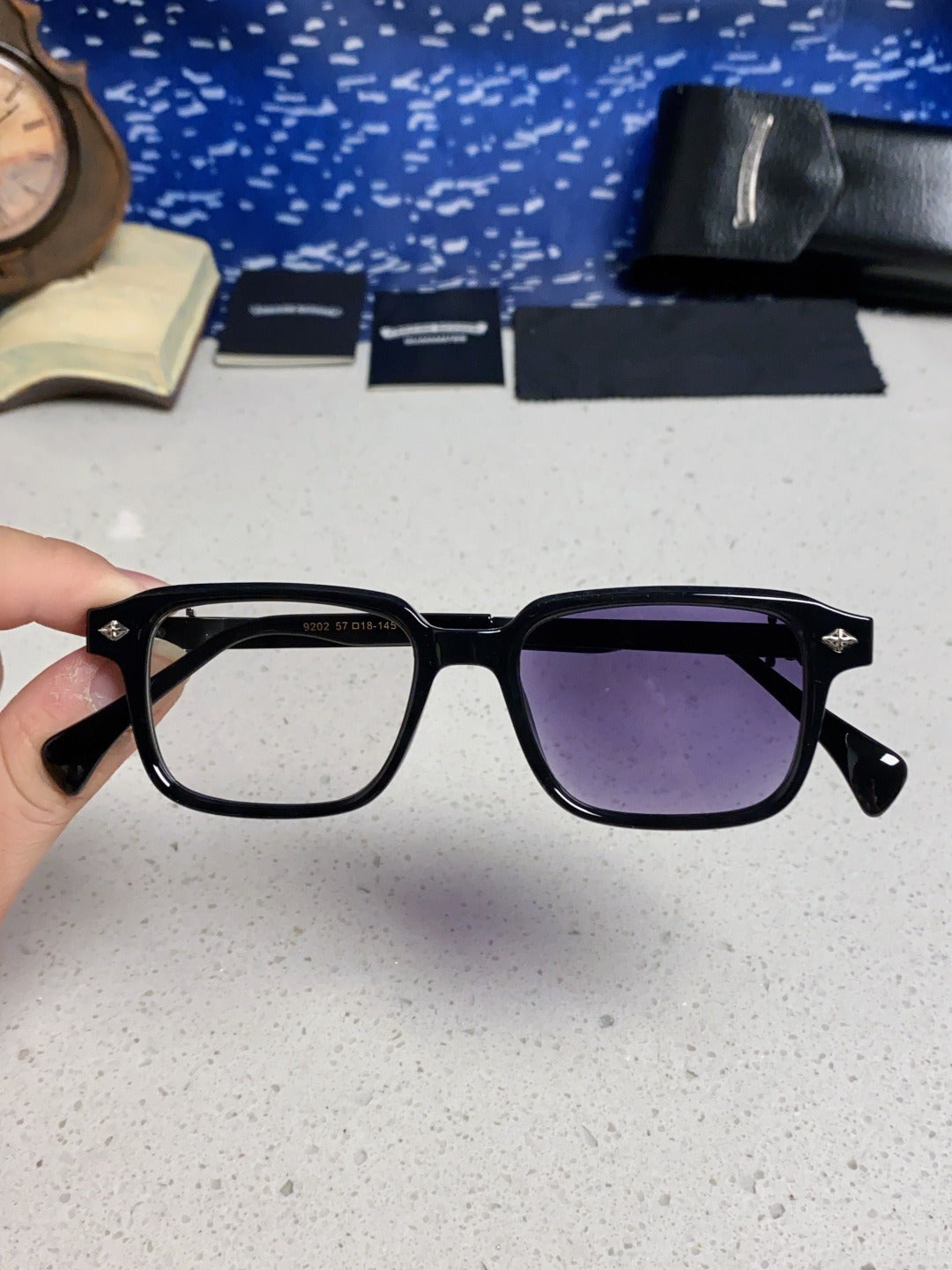 Chrome Hearts Vintage-Finish Sunglasses