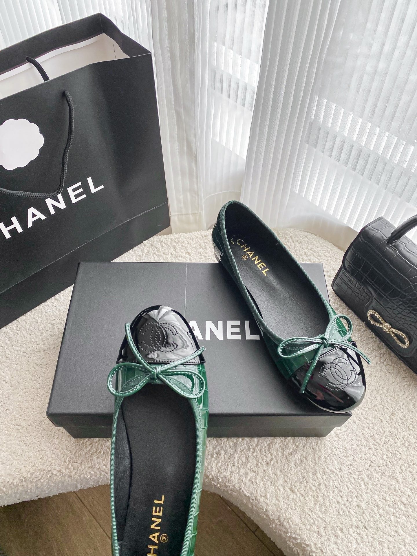 Chanel Bow Shoes