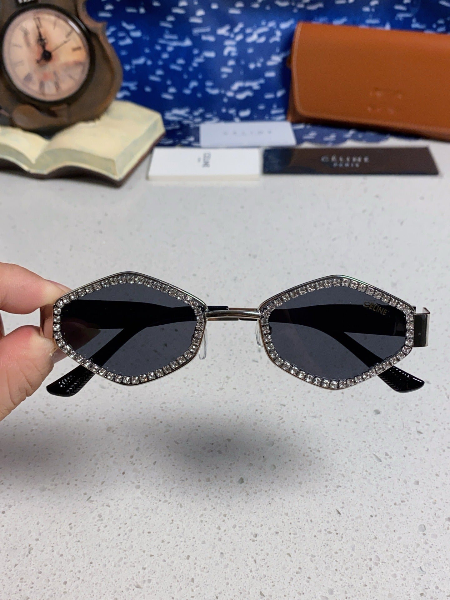 Celine Vintage-Finish Sunglasses