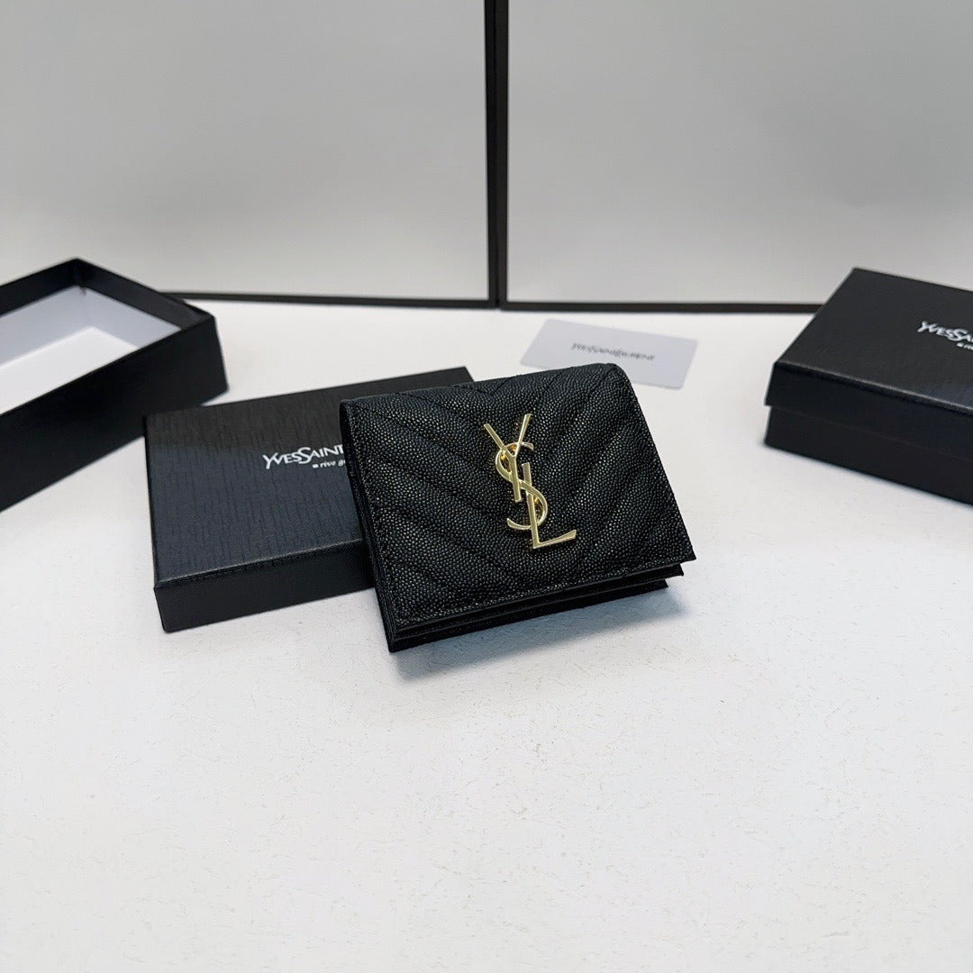 Saint Laurent Leather Wallet