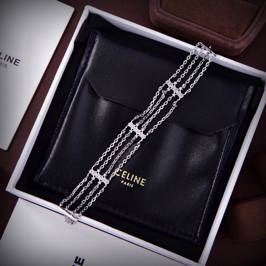 Celine Brass Bracelet