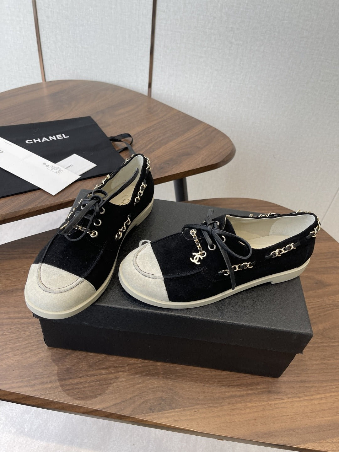Chanel Chain Shoes