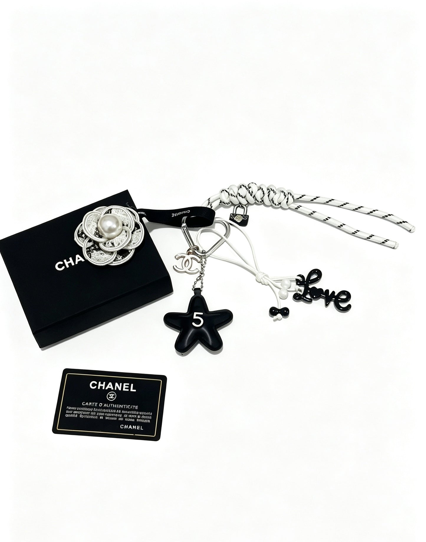 Chanel Vintage-Finish Keychain