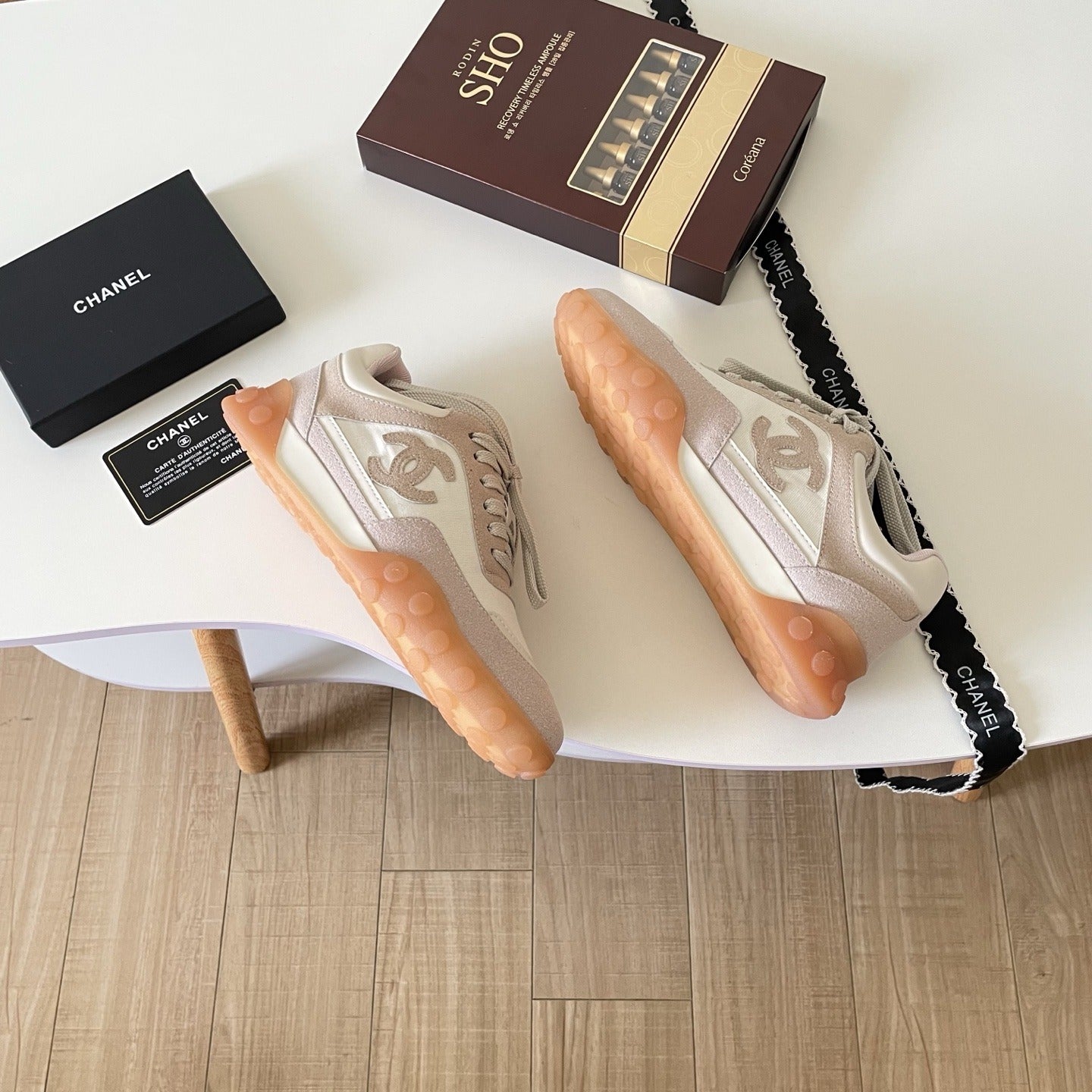 Chanel Leather Sneakers