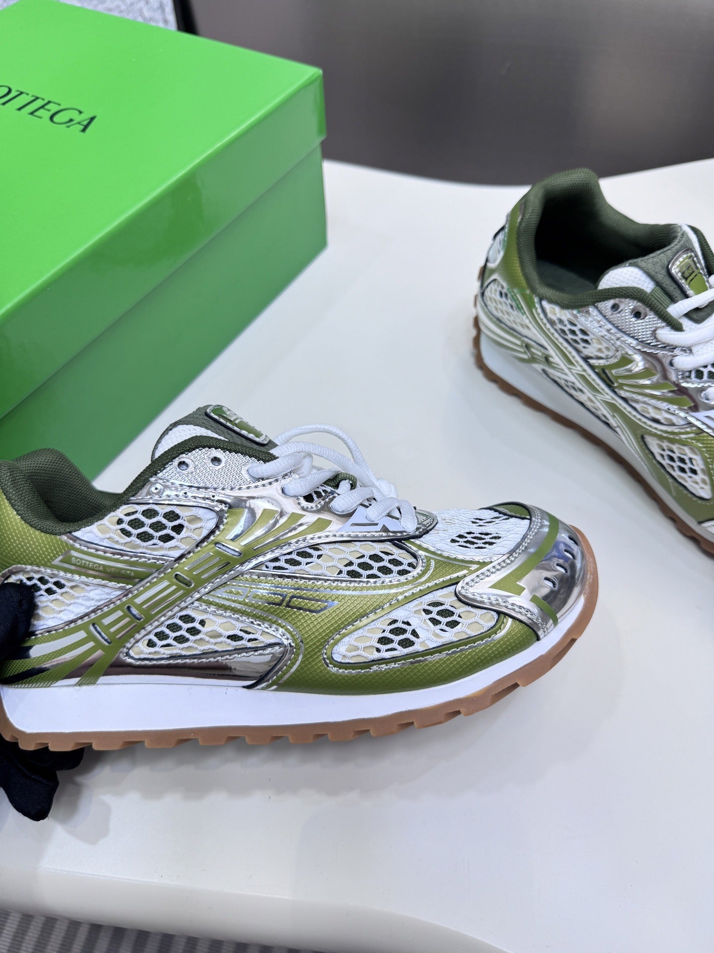 Bottega Veneta Colorblock Sneakers
