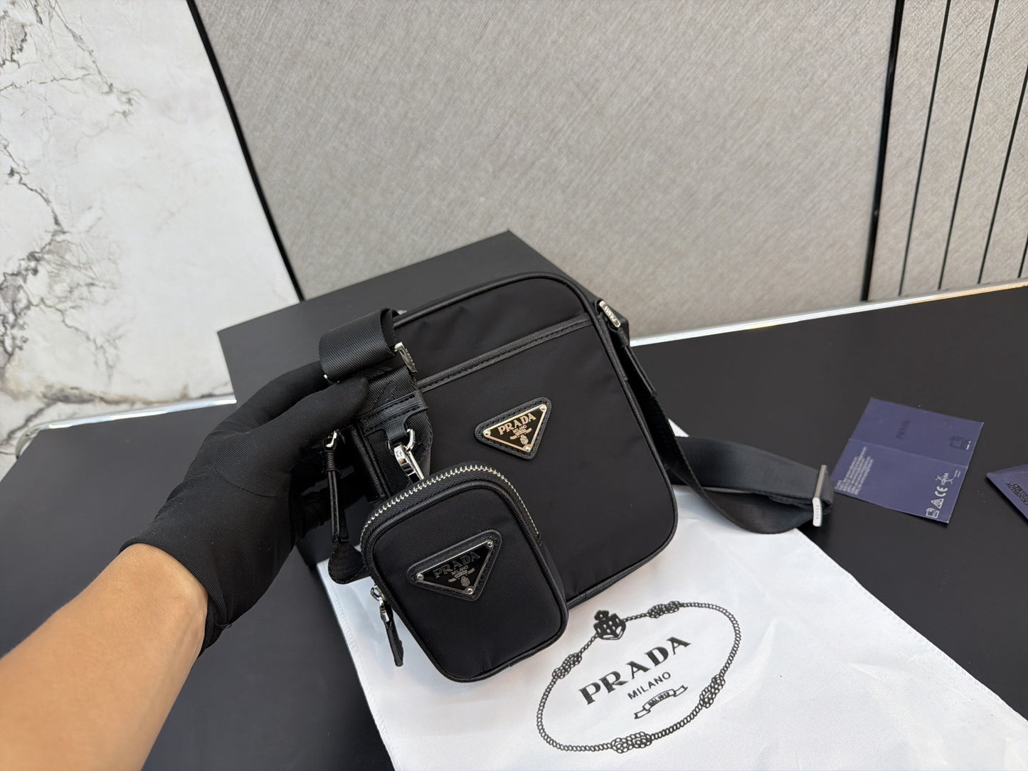 Prada Nylon Crossbody Bag