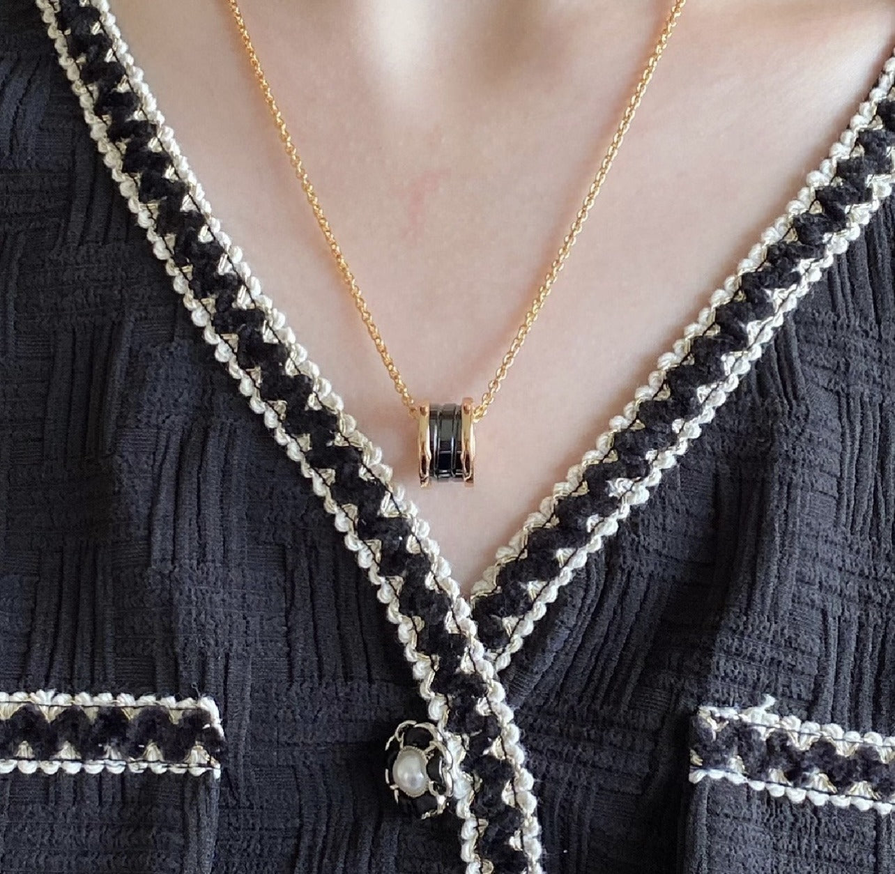 Bvlgari Silver Brass Necklace