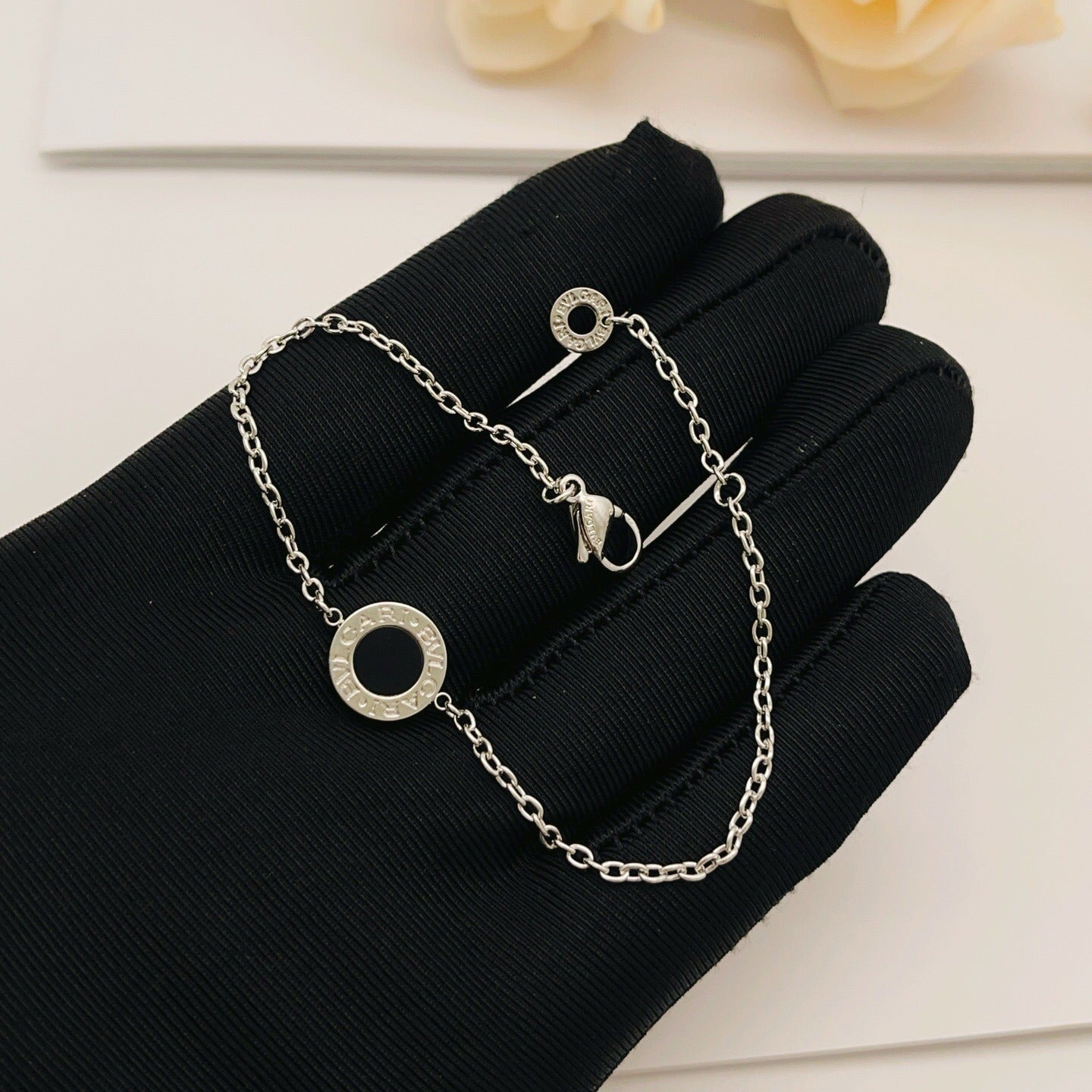 Bvlgari Silver Brass Bracelet
