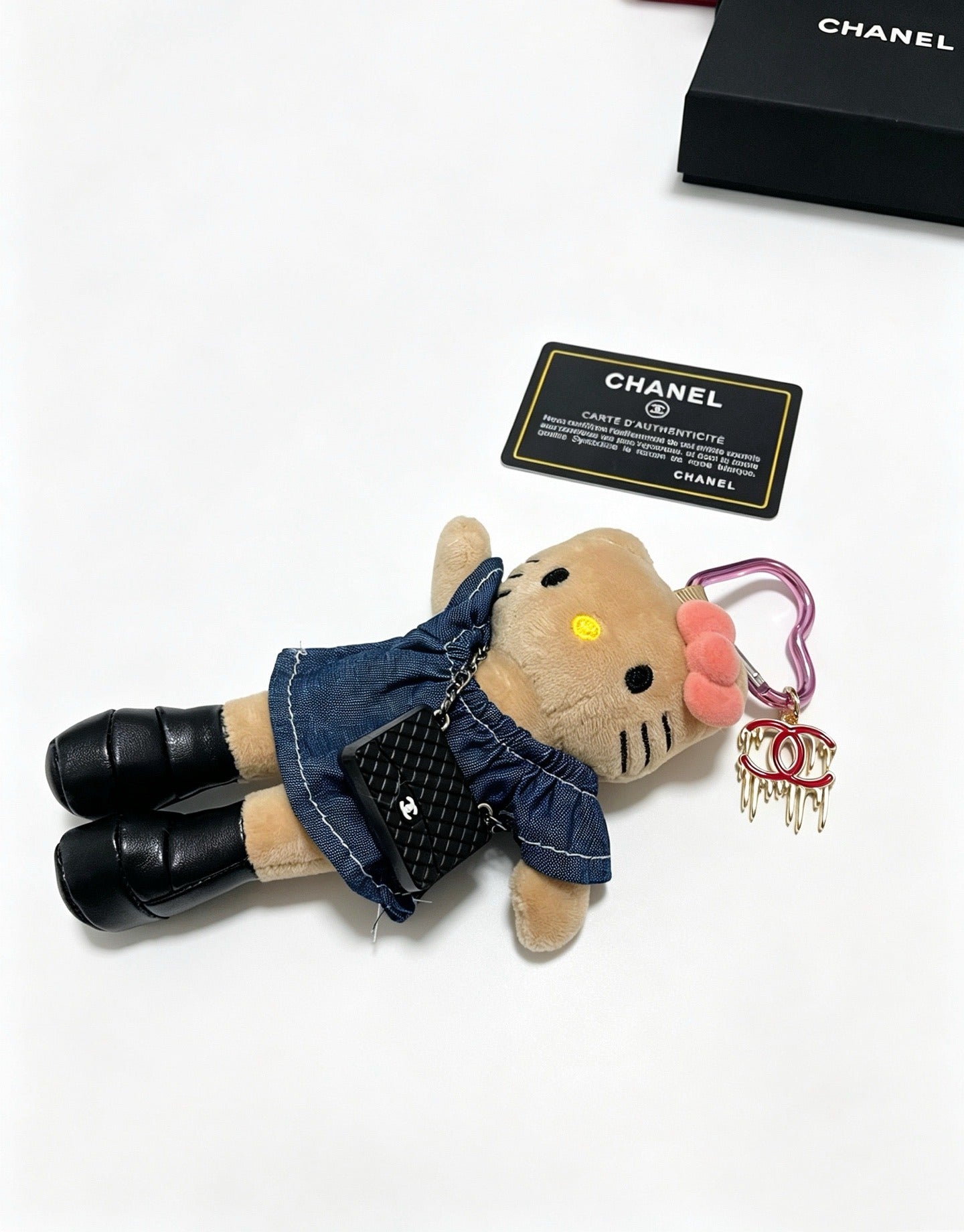 Chanel Vintage-Finish Keychain