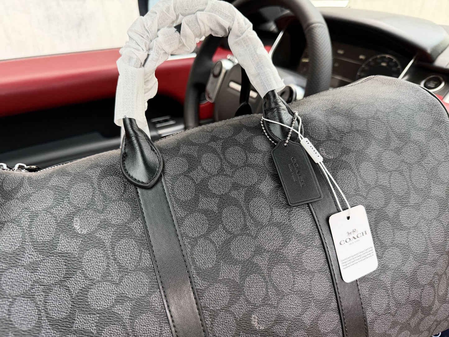 Coach Logo Travel Bag