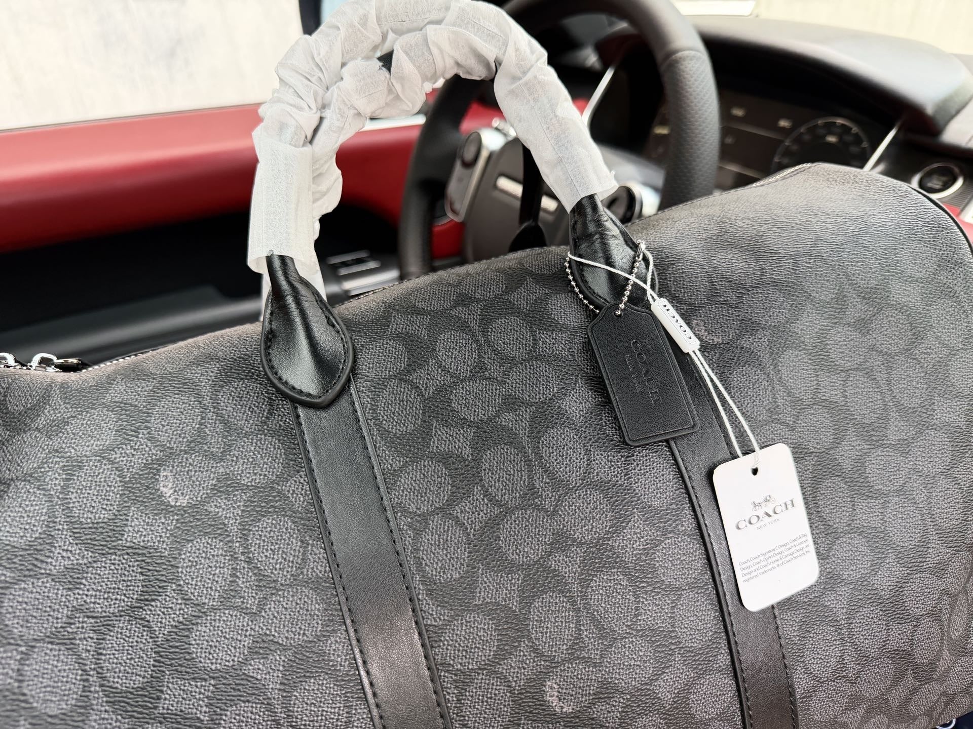 Coach Logo Travel Bag