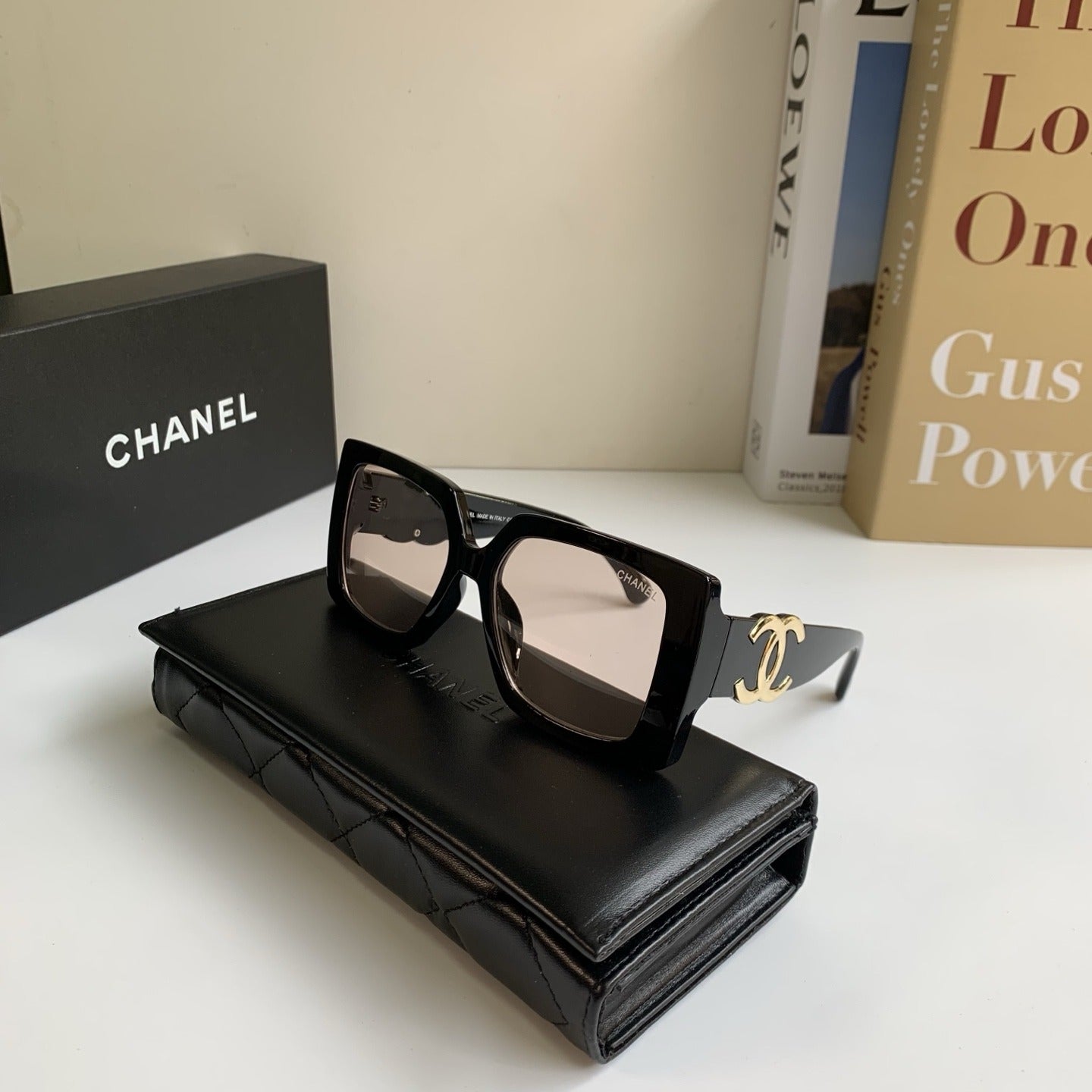 Chanel Logo Sunglasses