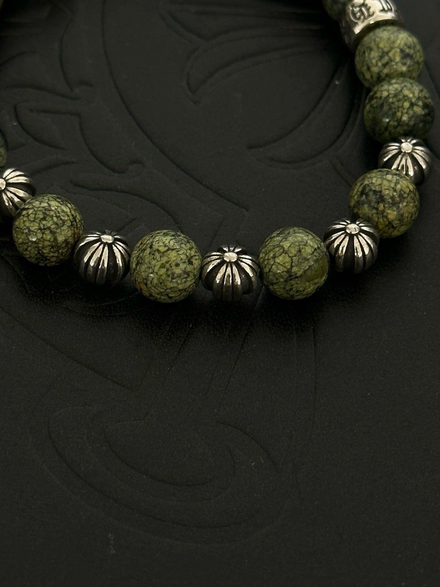 Chrome Hearts Sterling Silver Cross Bracelet