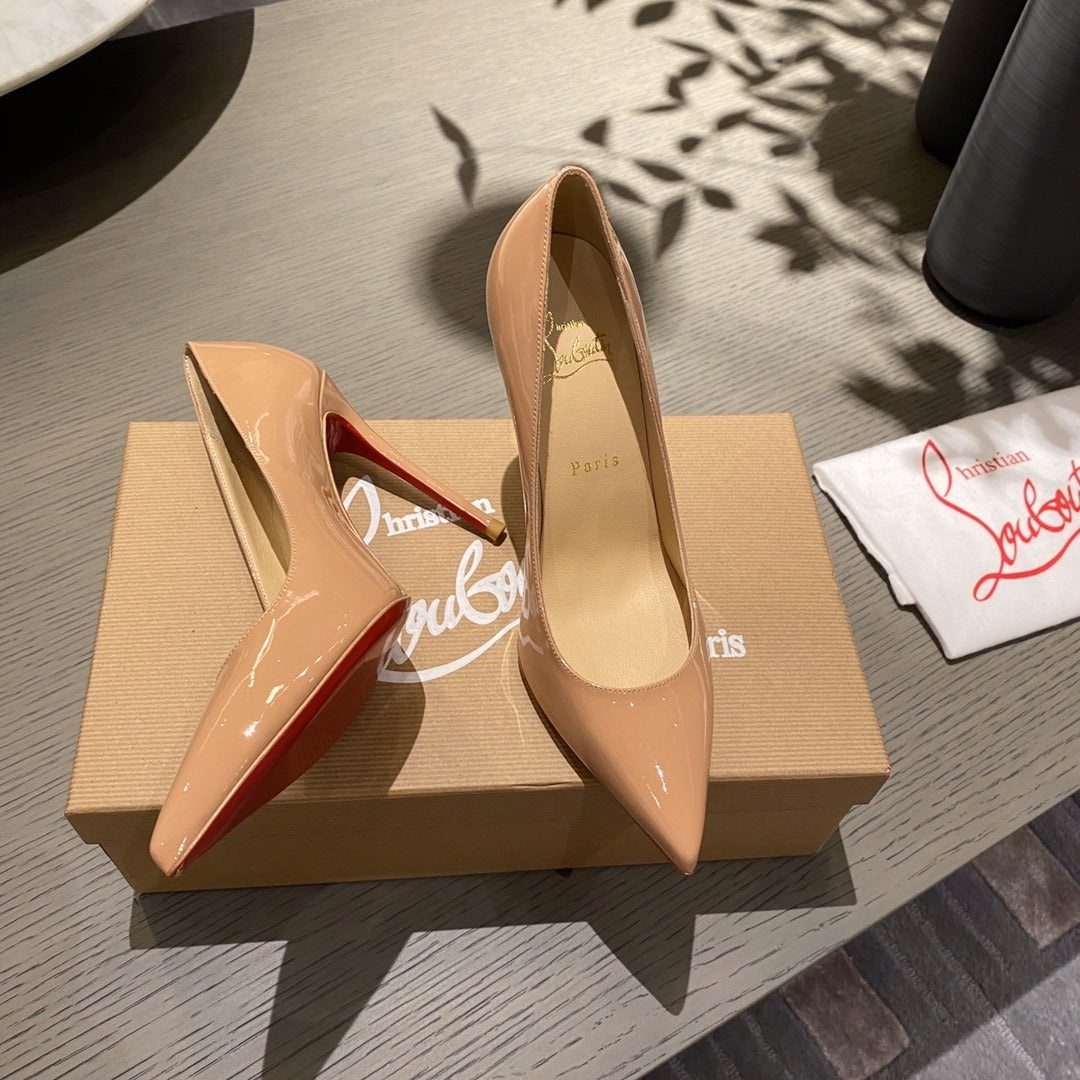 Christian Louboutin Lambskin Leather Heels