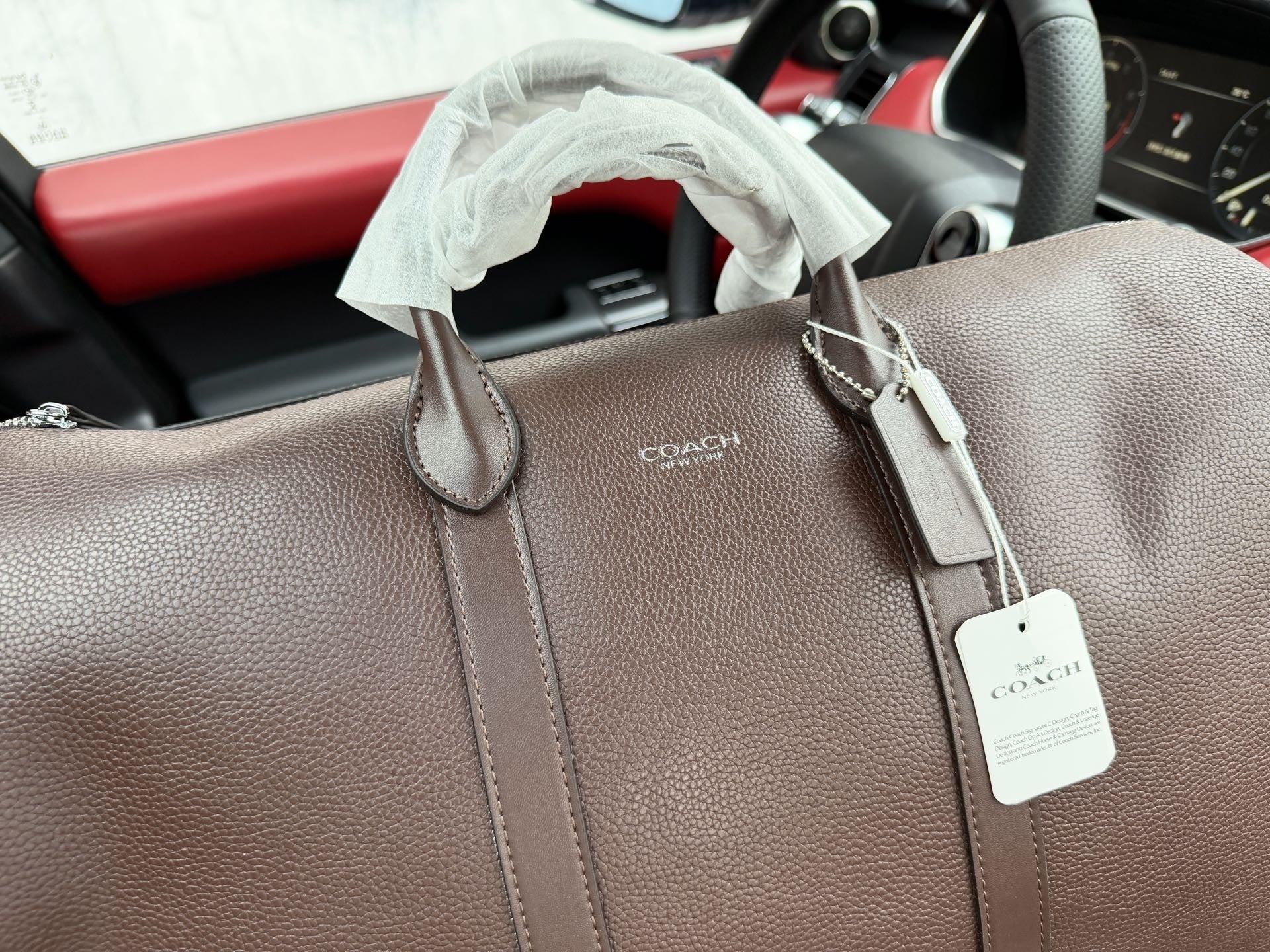 Coach Logo Travel Bag