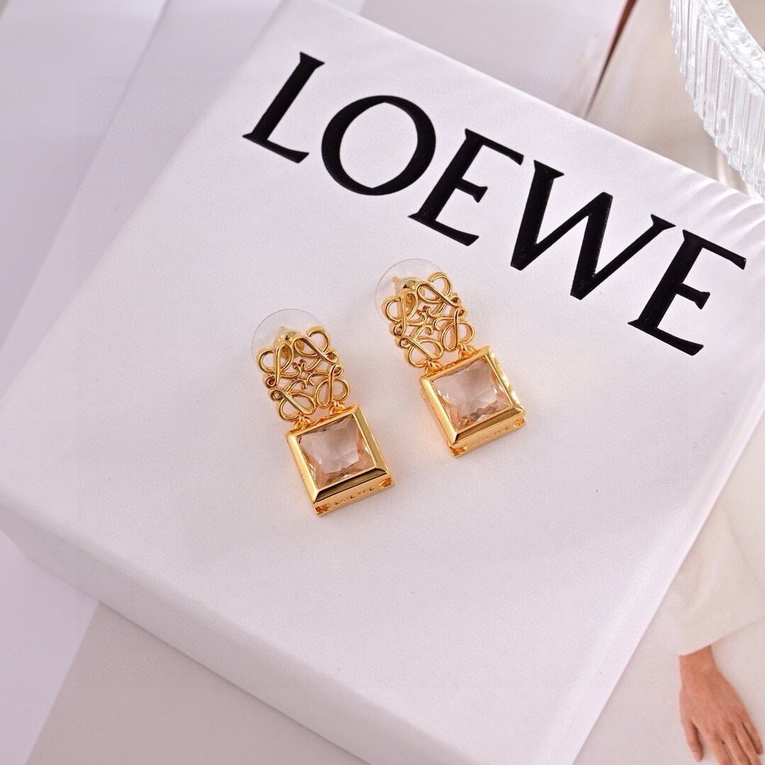 Loewe Logo Earrings