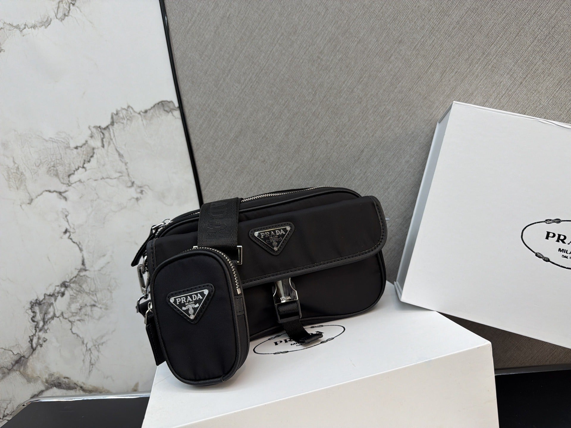 Prada Nylon Shoulder Bag
