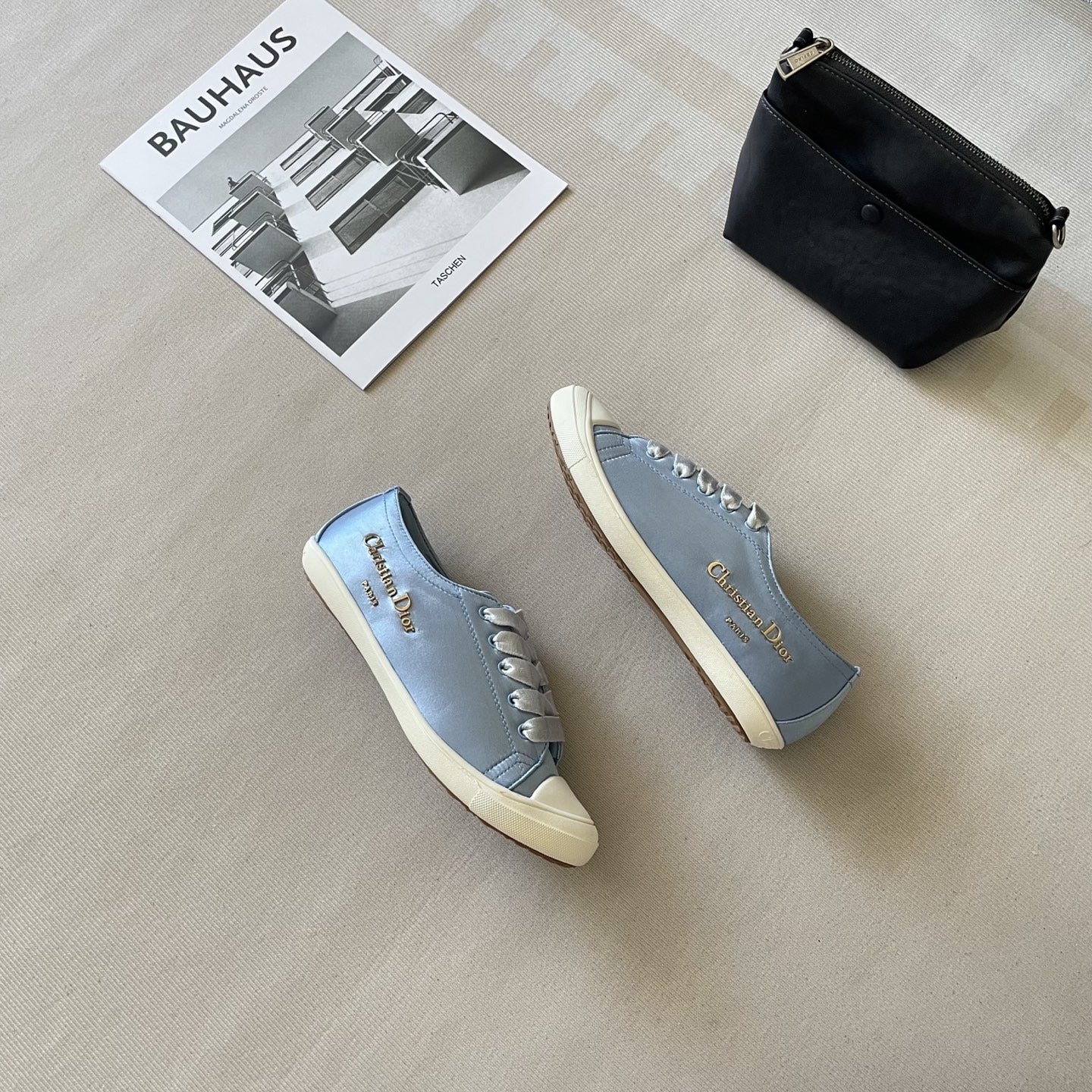 Dior Leather Logo Sneakers