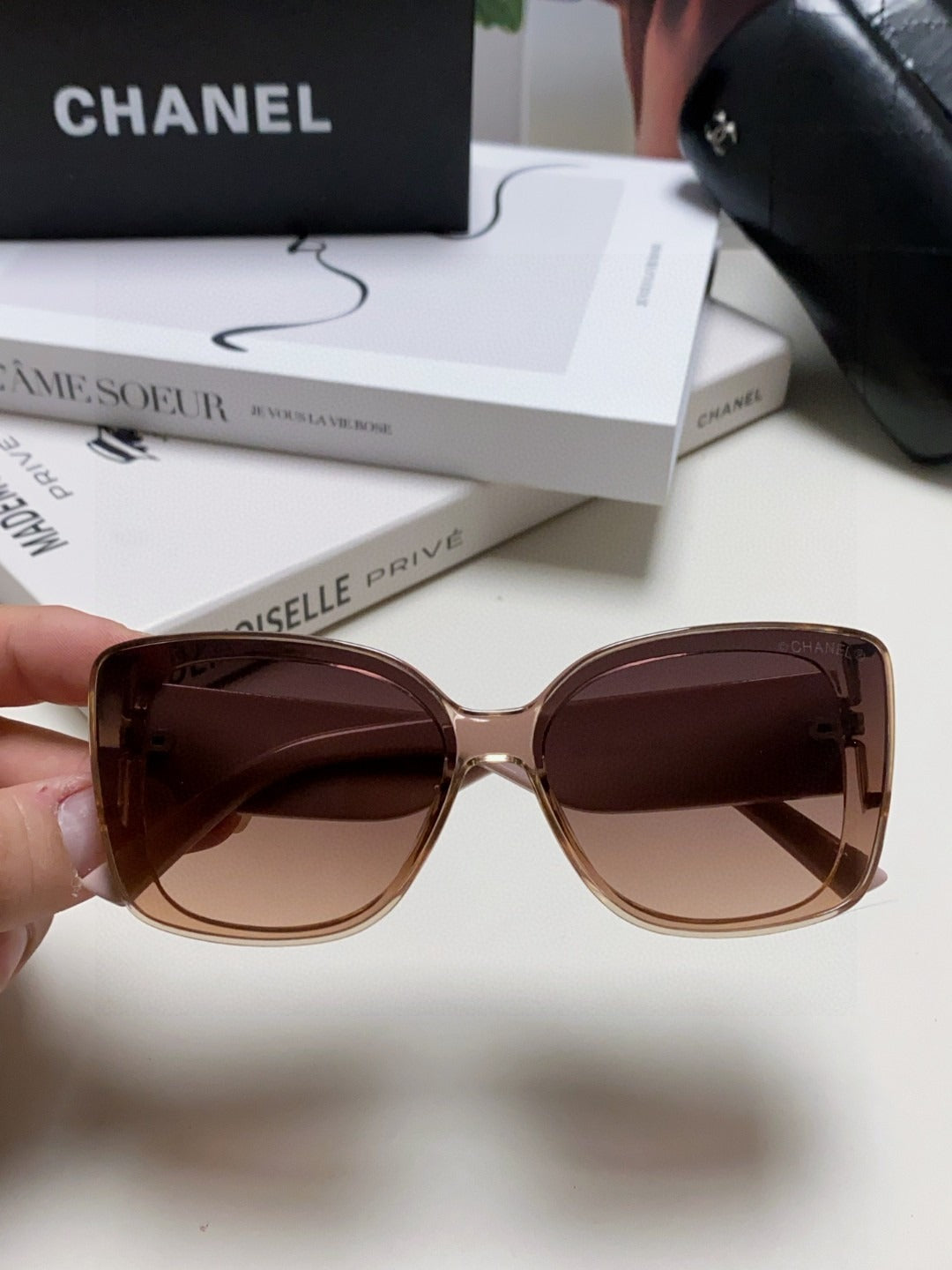 Chanel Logo Sunglasses