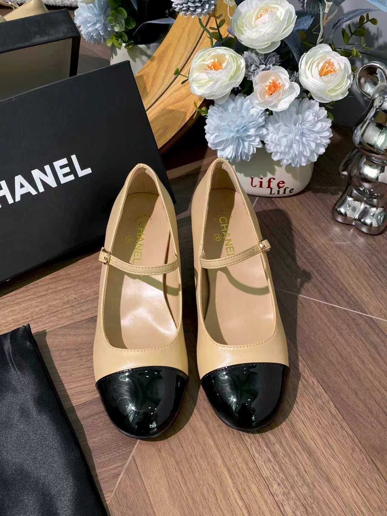 Chanel Pearl Shoes