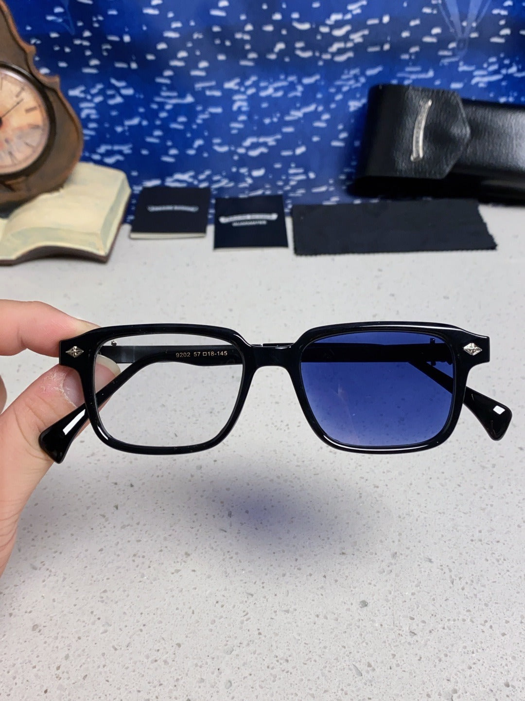 Chrome Hearts Vintage-Finish Sunglasses