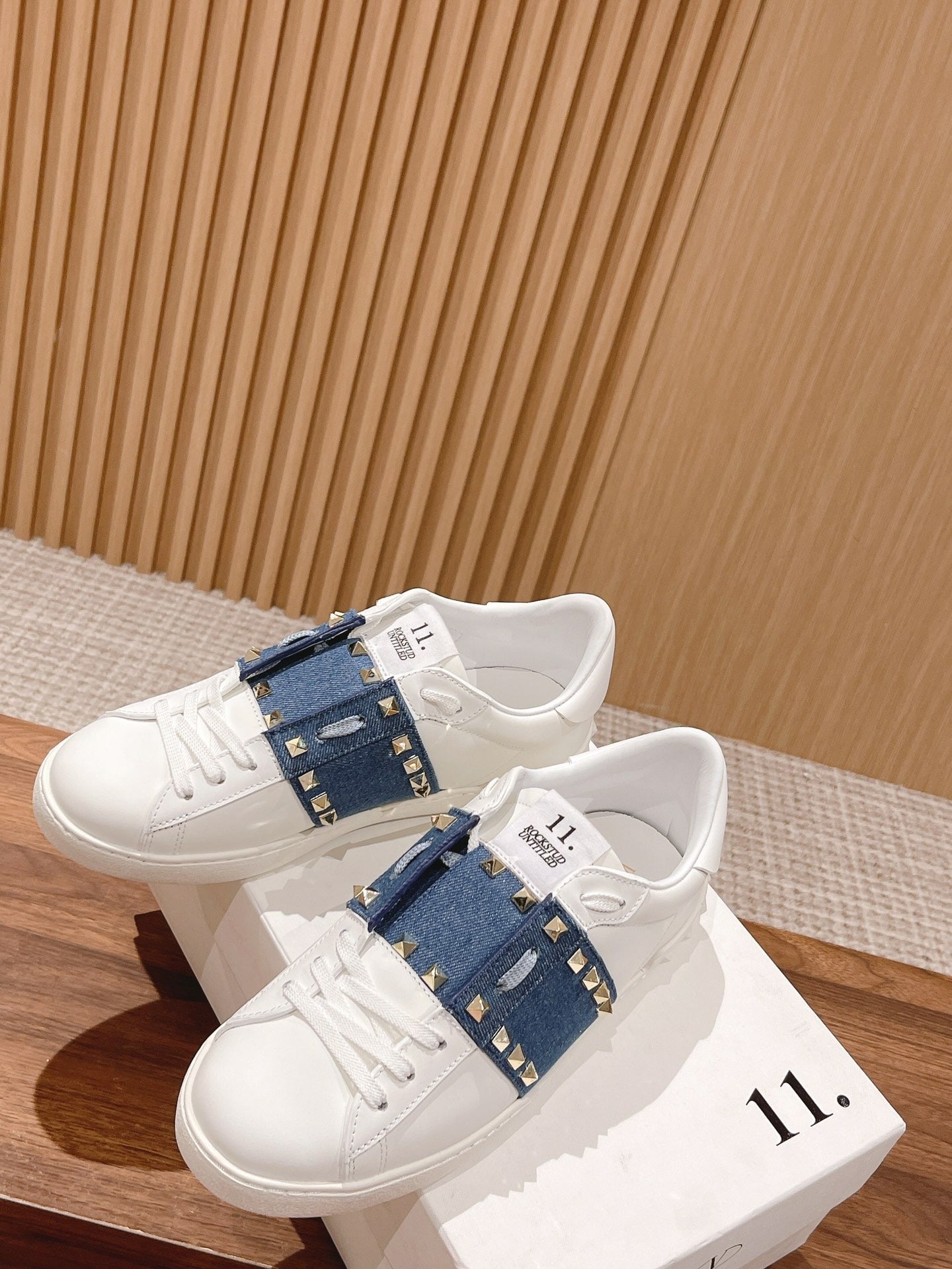 Valentino Denim Sneakers