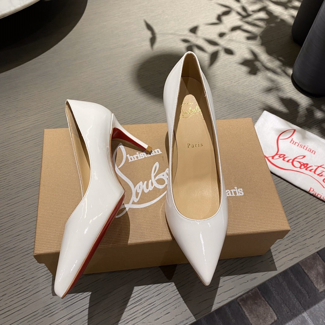 Christian Louboutin Lambskin Leather Heels