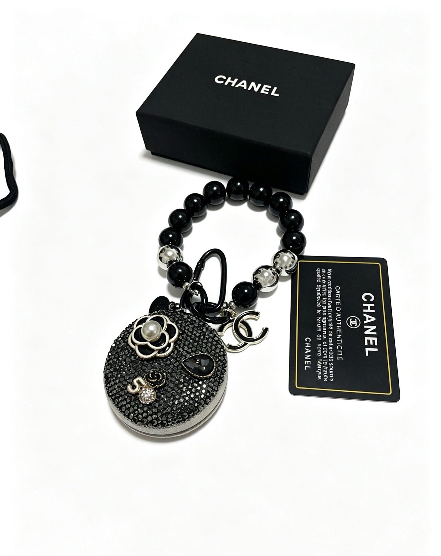 Chanel Vintage-Finish Keychain