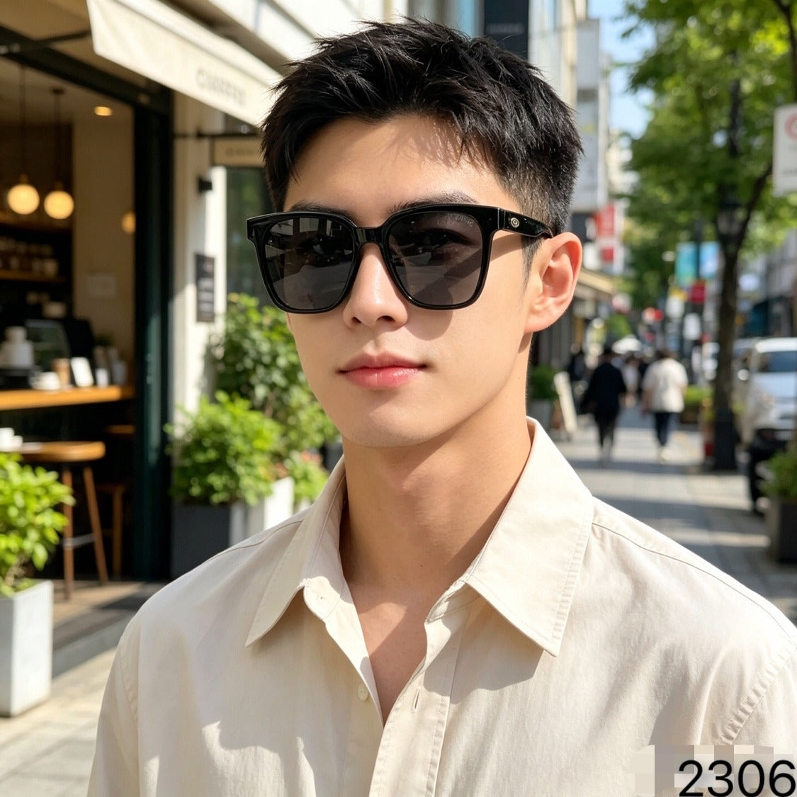 Chanel Vintage-Finish Sunglasses