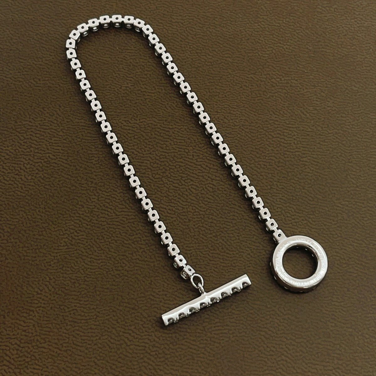 Hermes Silver Brass Bracelet
