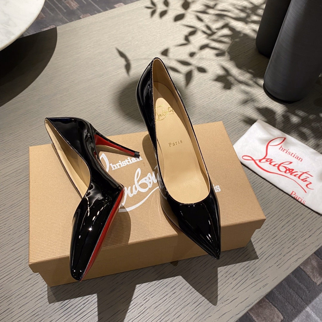 Christian Louboutin Lambskin Leather Heels