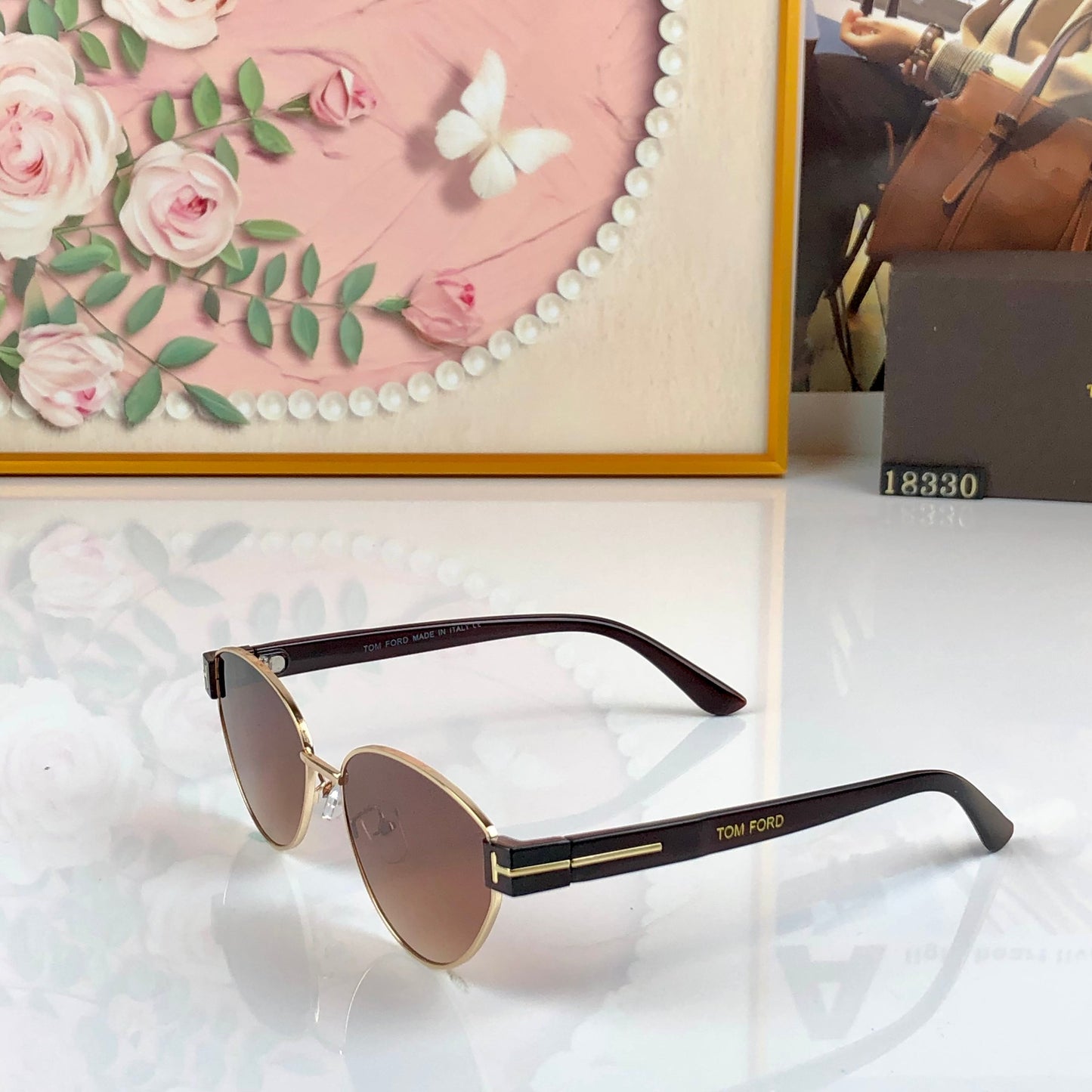 Tom Ford Vintage-Finish Sunglasses