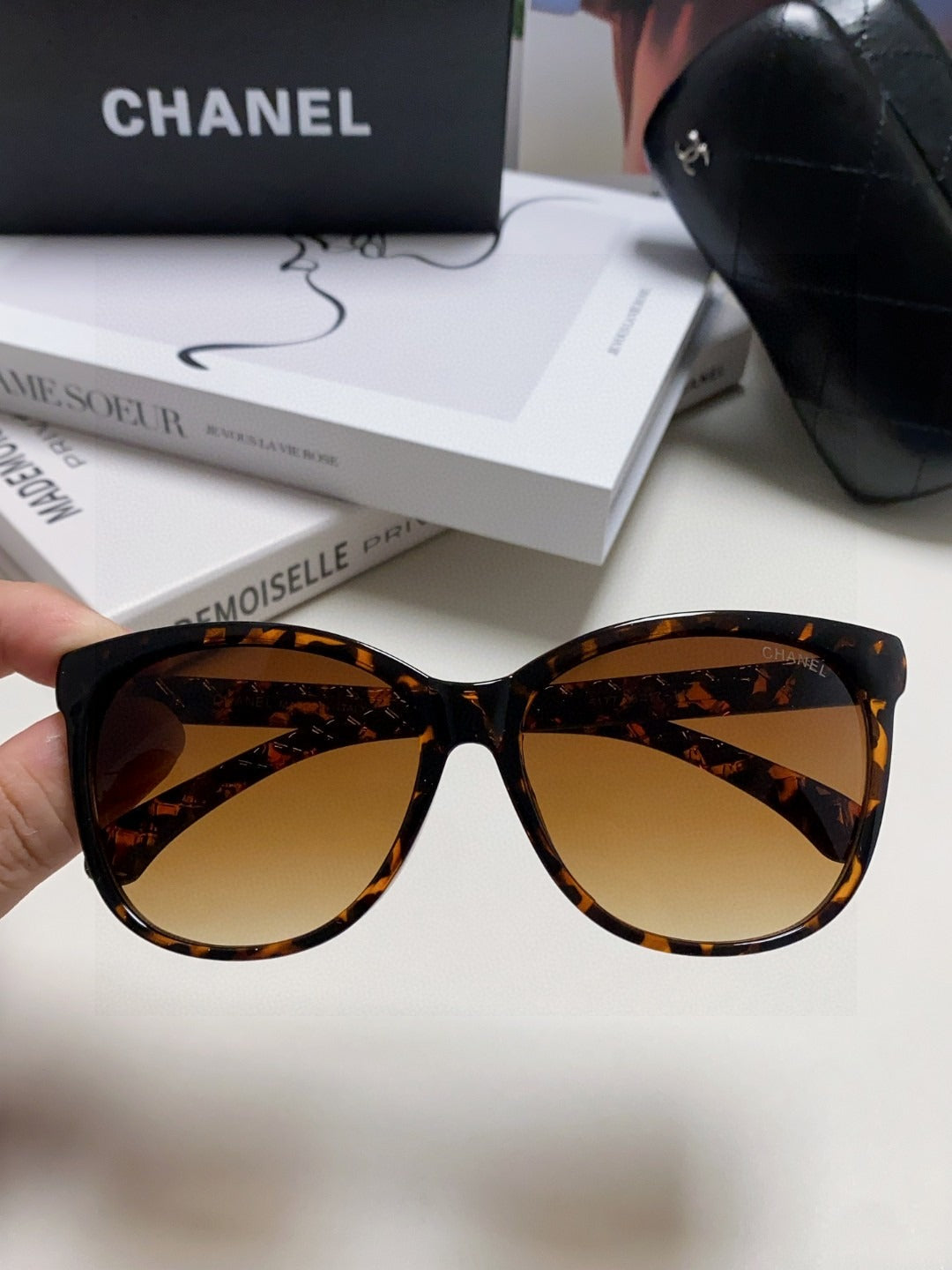 Chanel Logo Sunglasses