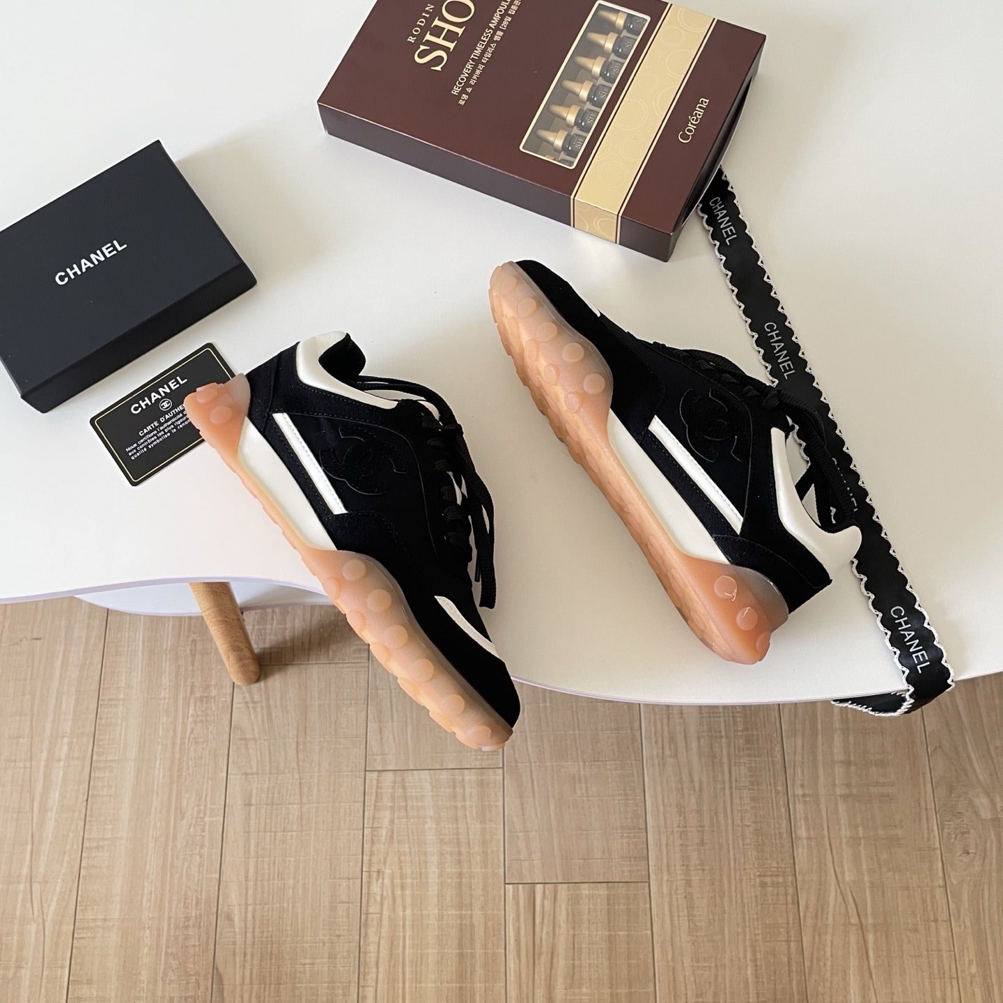 Chanel Leather Sneakers