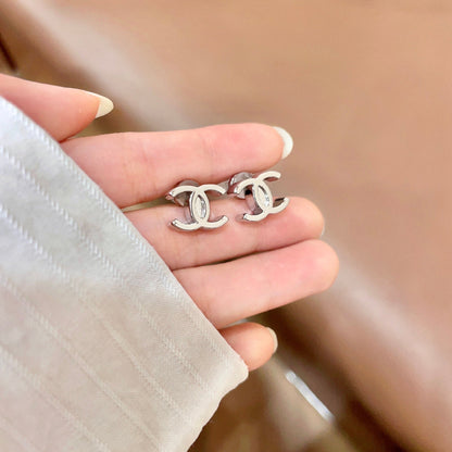 Chanel Logo Earrings