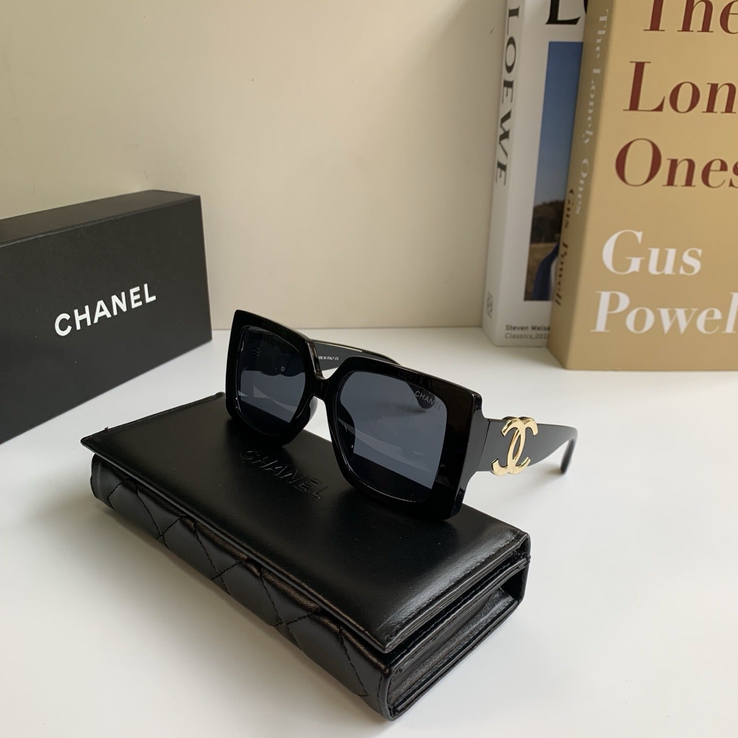 Chanel Logo Sunglasses