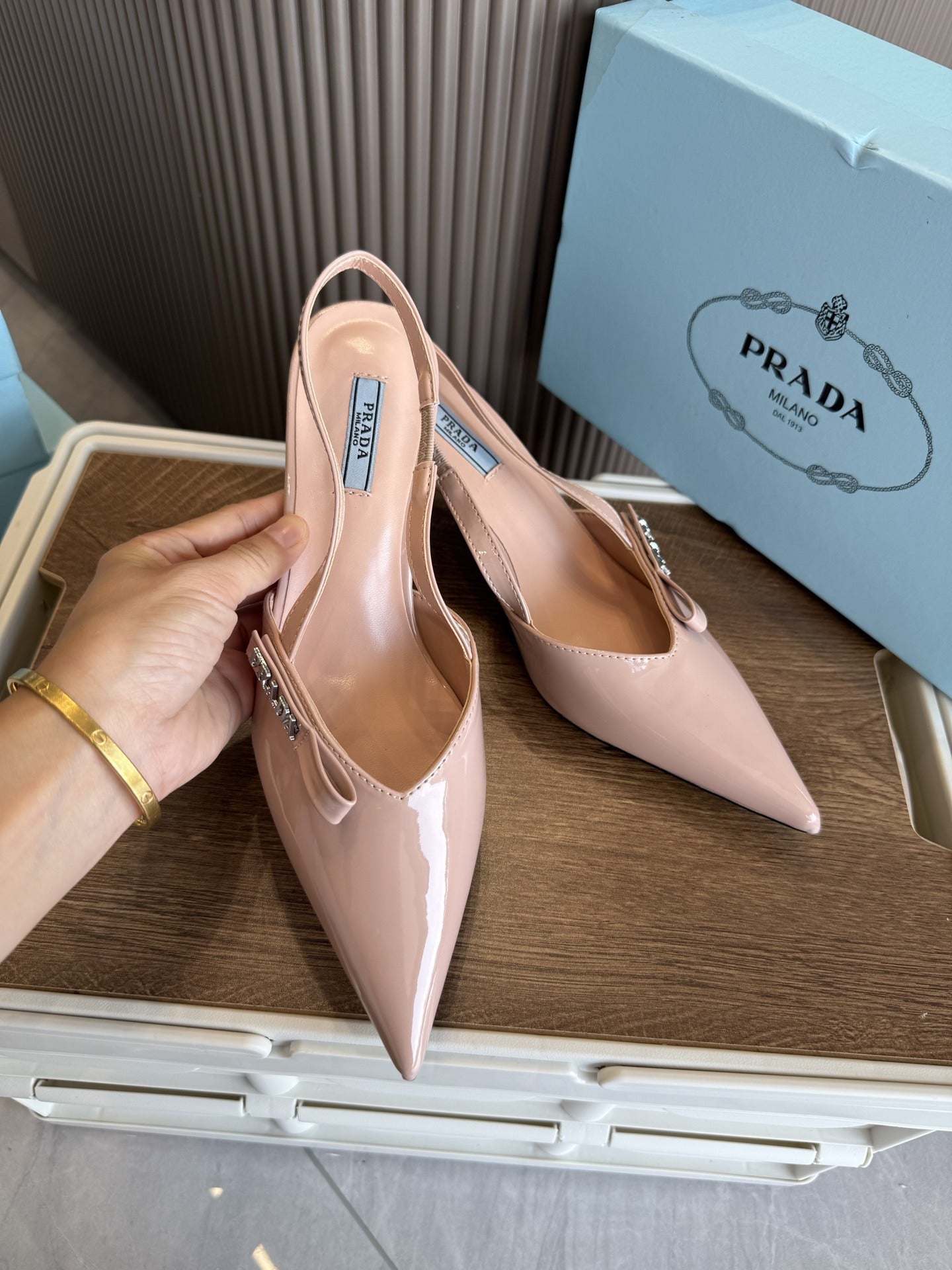 Prada Black Sandals