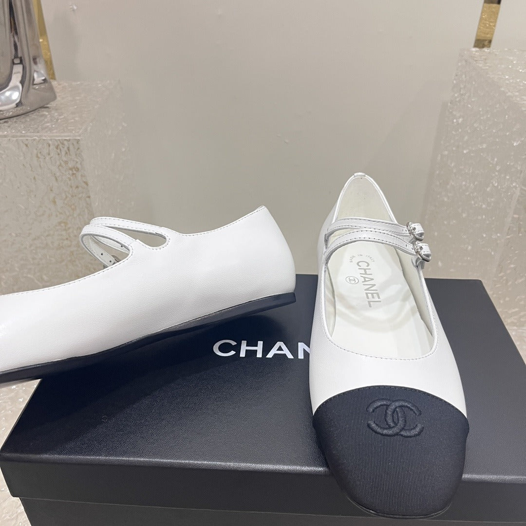 Chanel Lambskin Leather Shoes