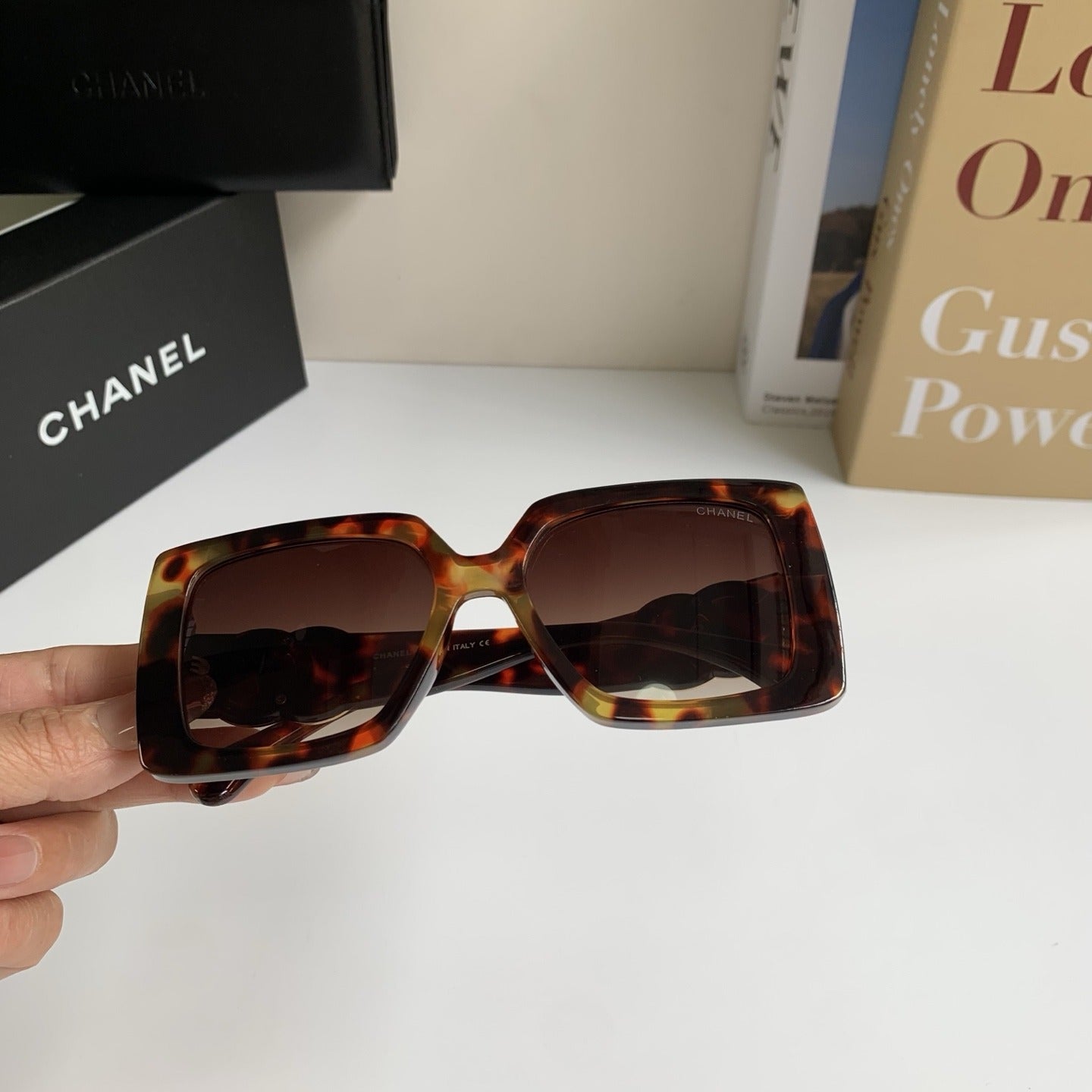 Chanel Logo Sunglasses