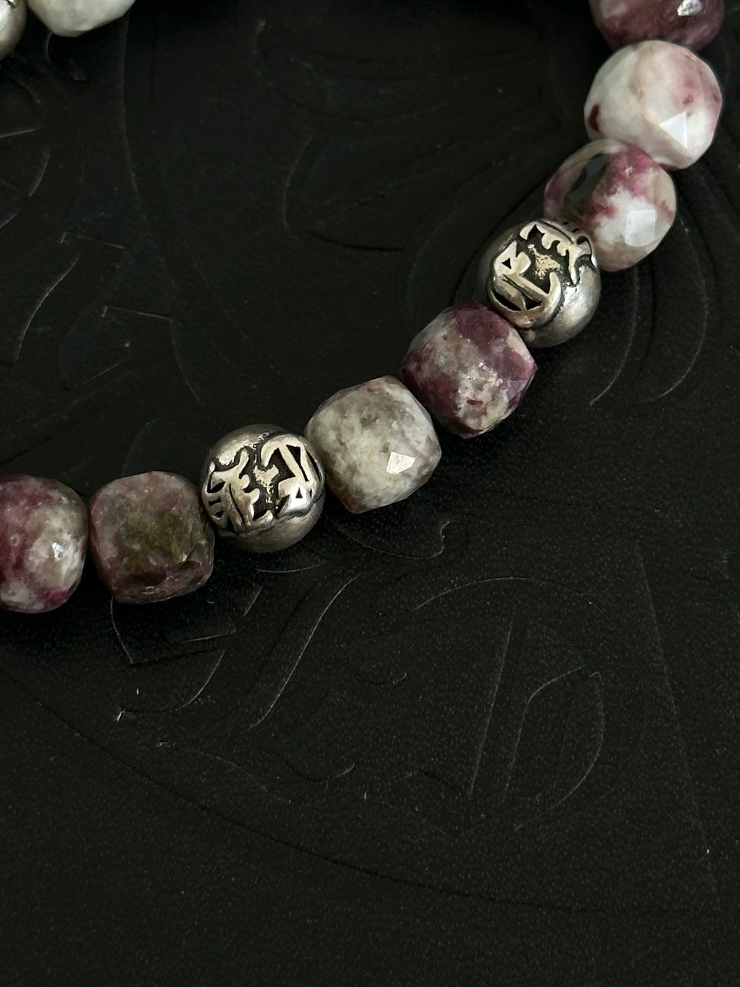 Chrome Hearts Sterling Silver Cross Bracelet