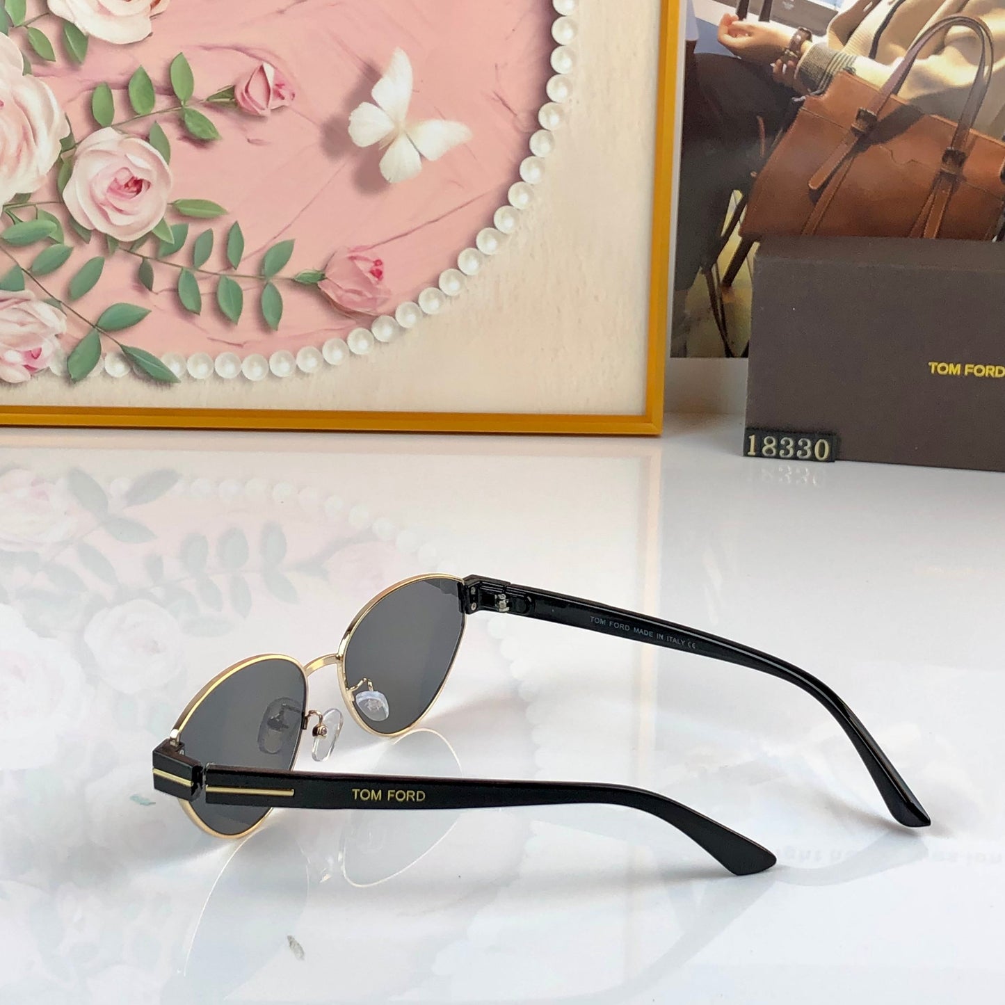 Tom Ford Vintage-Finish Sunglasses