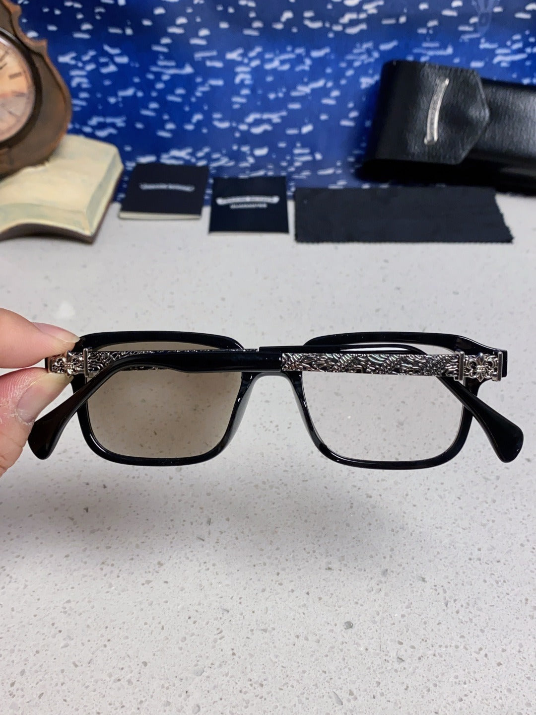 Chrome Hearts Vintage-Finish Sunglasses