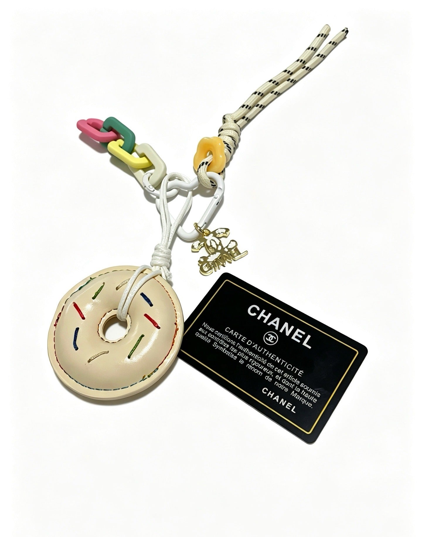 Chanel Vintage-Finish Keychain