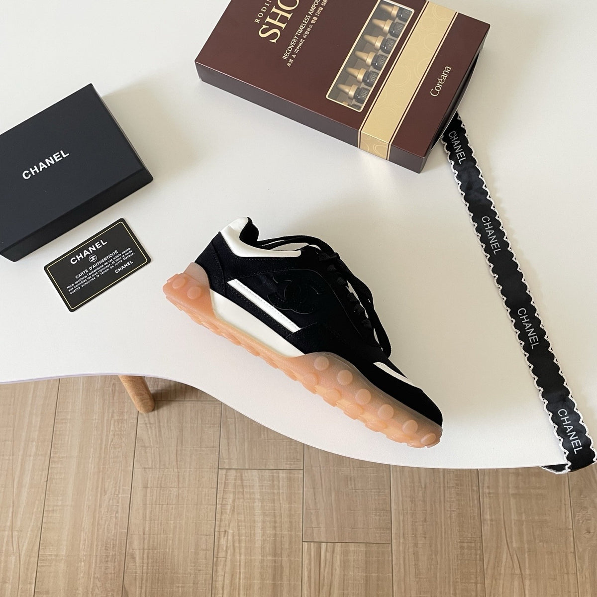 Chanel Leather Sneakers