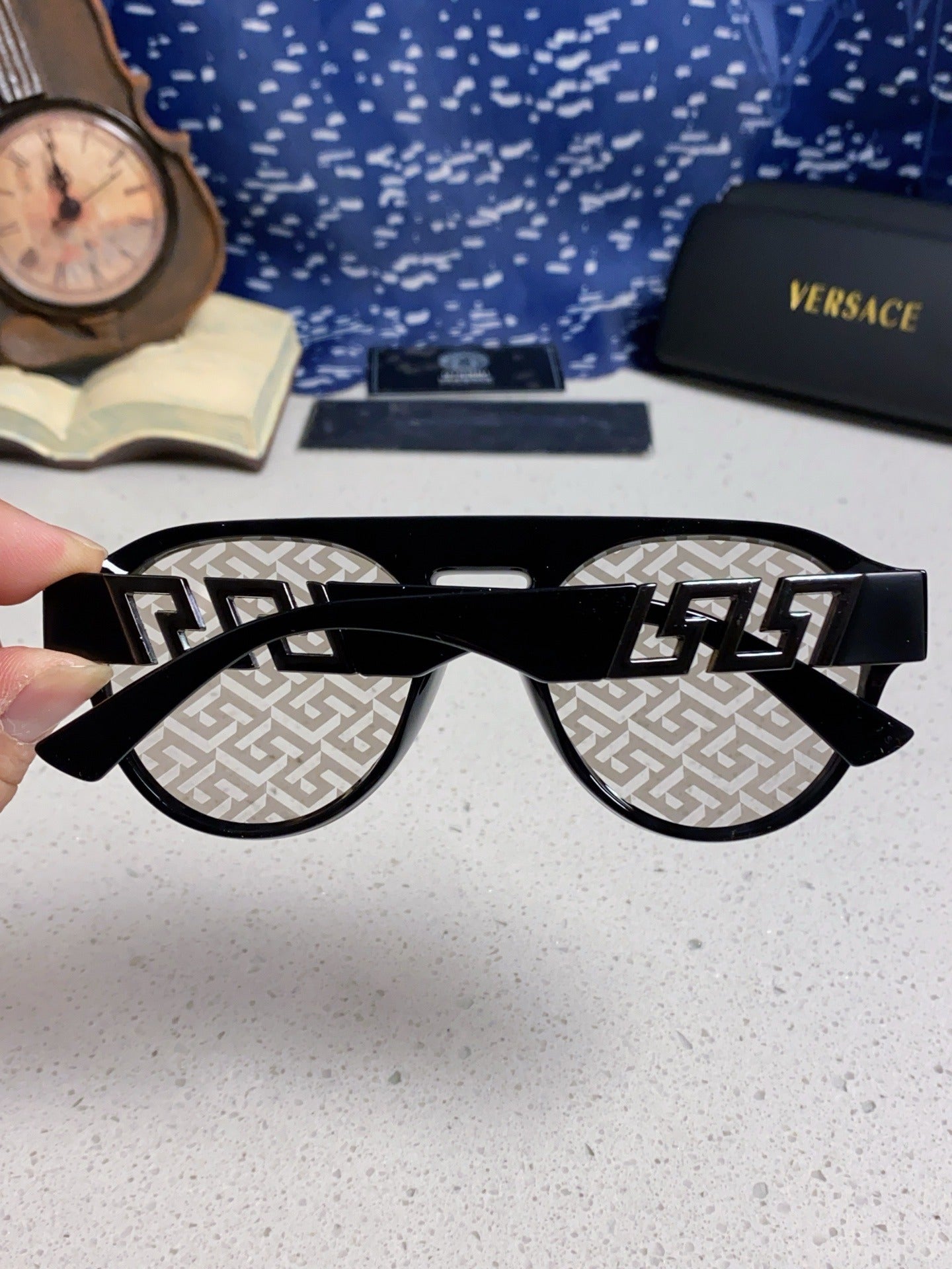 Versace Logo Sunglasses
