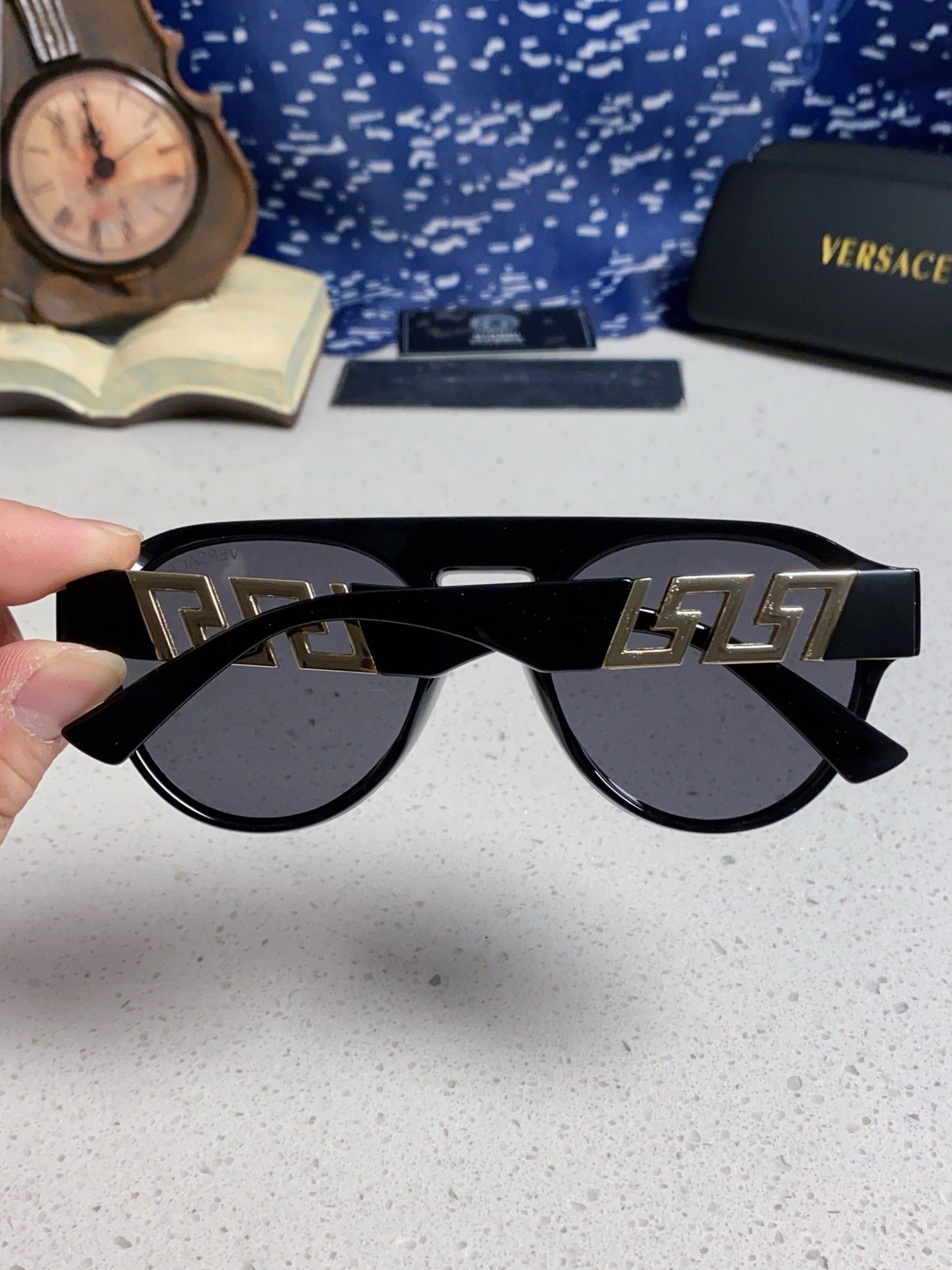 Versace Logo Sunglasses