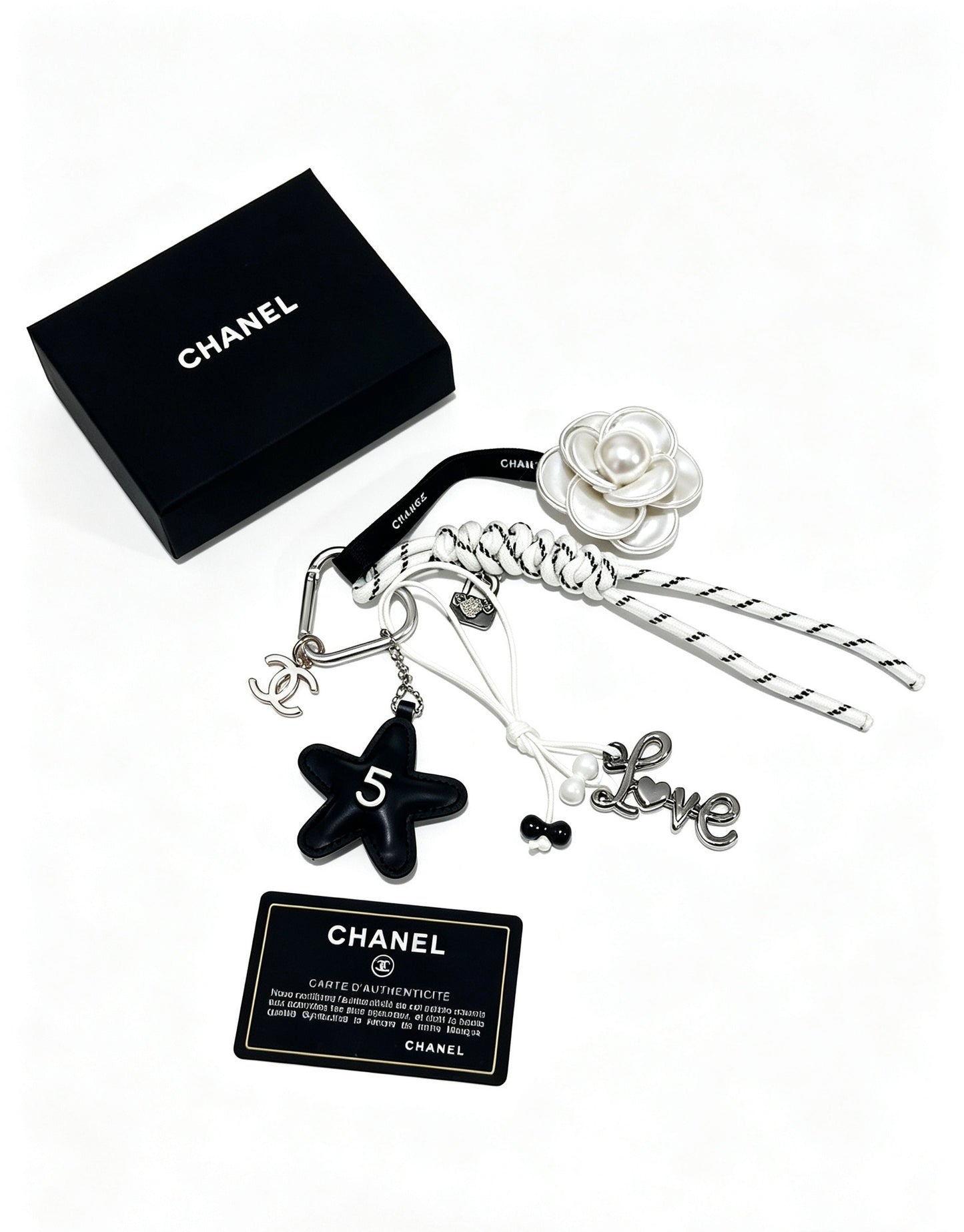 Chanel Vintage-Finish Keychain