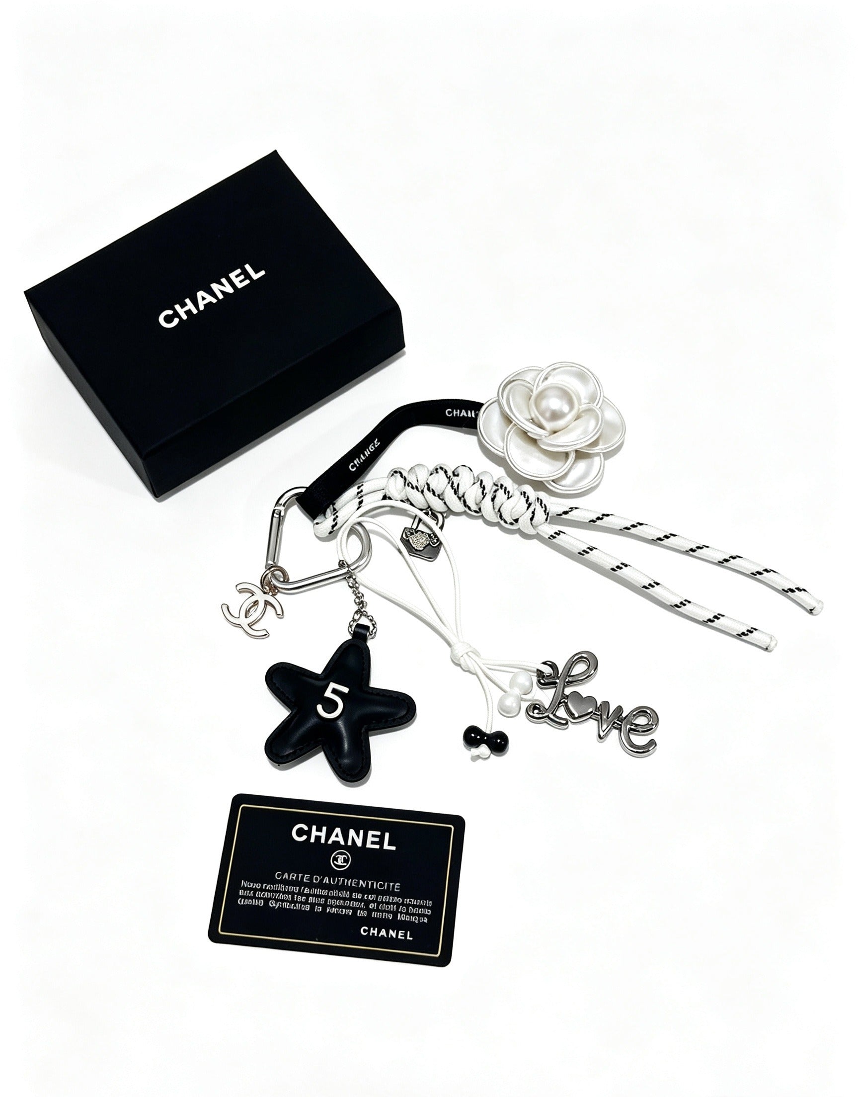 Chanel Vintage-Finish Keychain