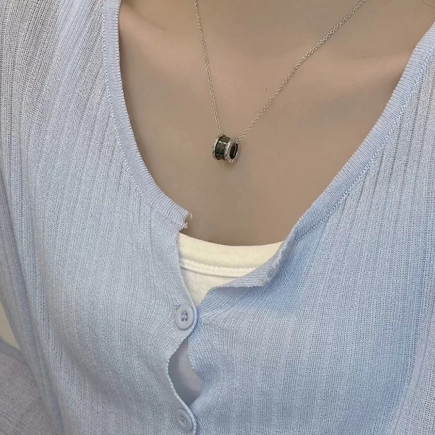Bvlgari Silver Brass Necklace